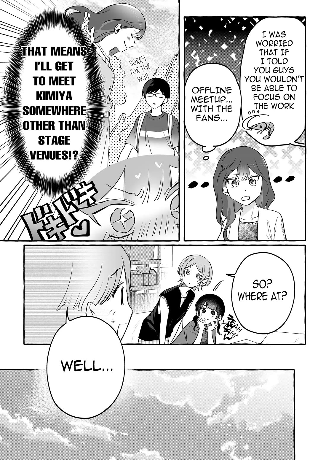 The Useless Idol and Her Only Fan in the World Chapter 31 page 2 - Chapter 31: His Weakness