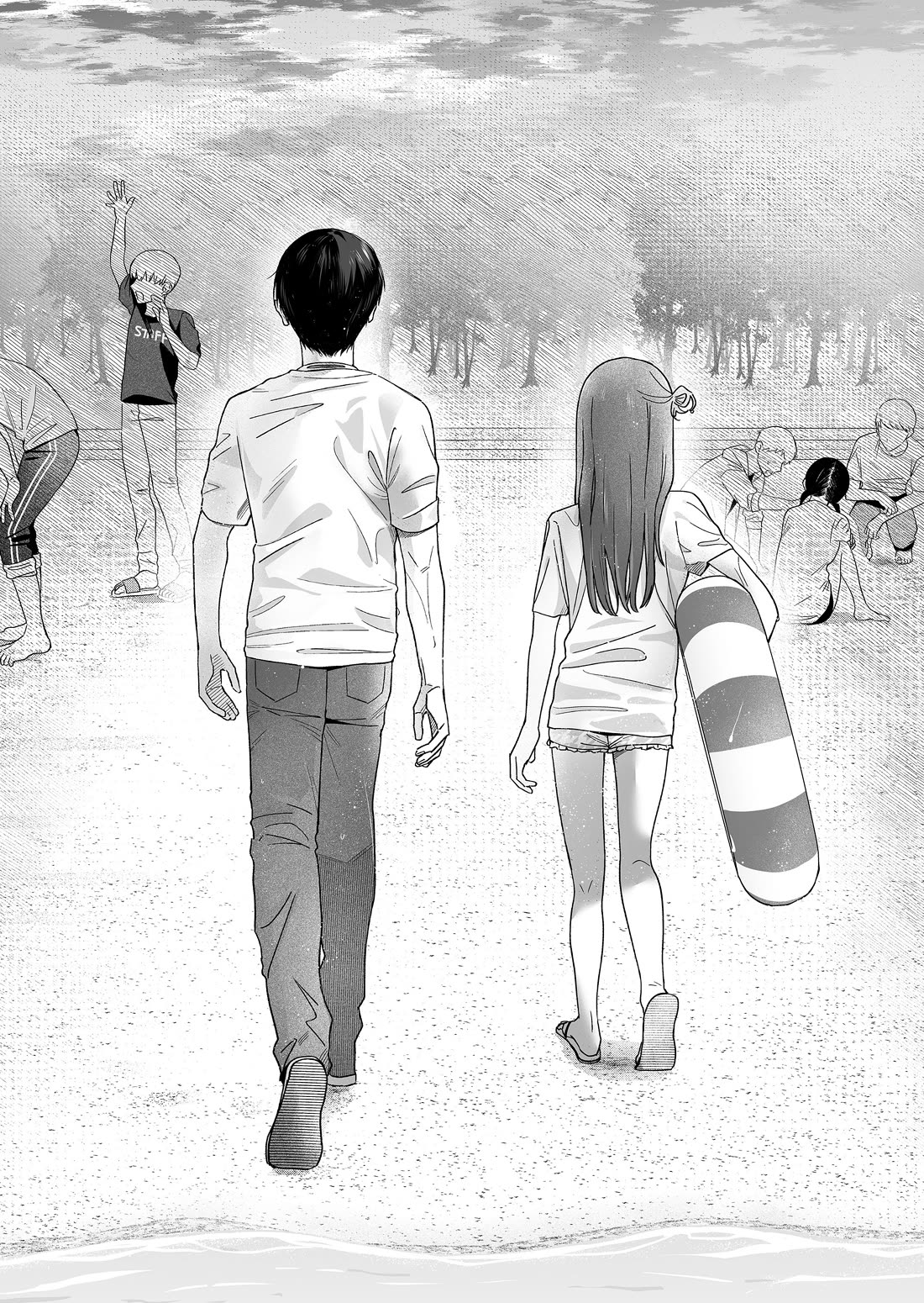 The Useless Idol and Her Only Fan in the World Chapter 36 page 13 - Chapter 36: Beach Stories 4-Koma