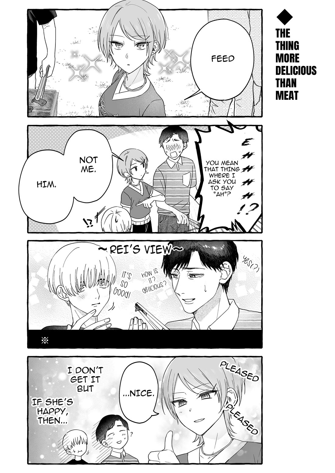 The Useless Idol and Her Only Fan in the World Chapter 36 page 8 - Chapter 36: Beach Stories 4-Koma