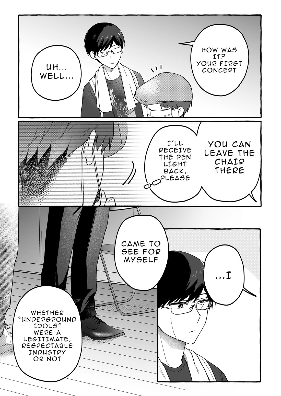 The Useless Idol and Her Only Fan in the World Chapter 38 page 9 - Chapter 38: Can I Keep This?