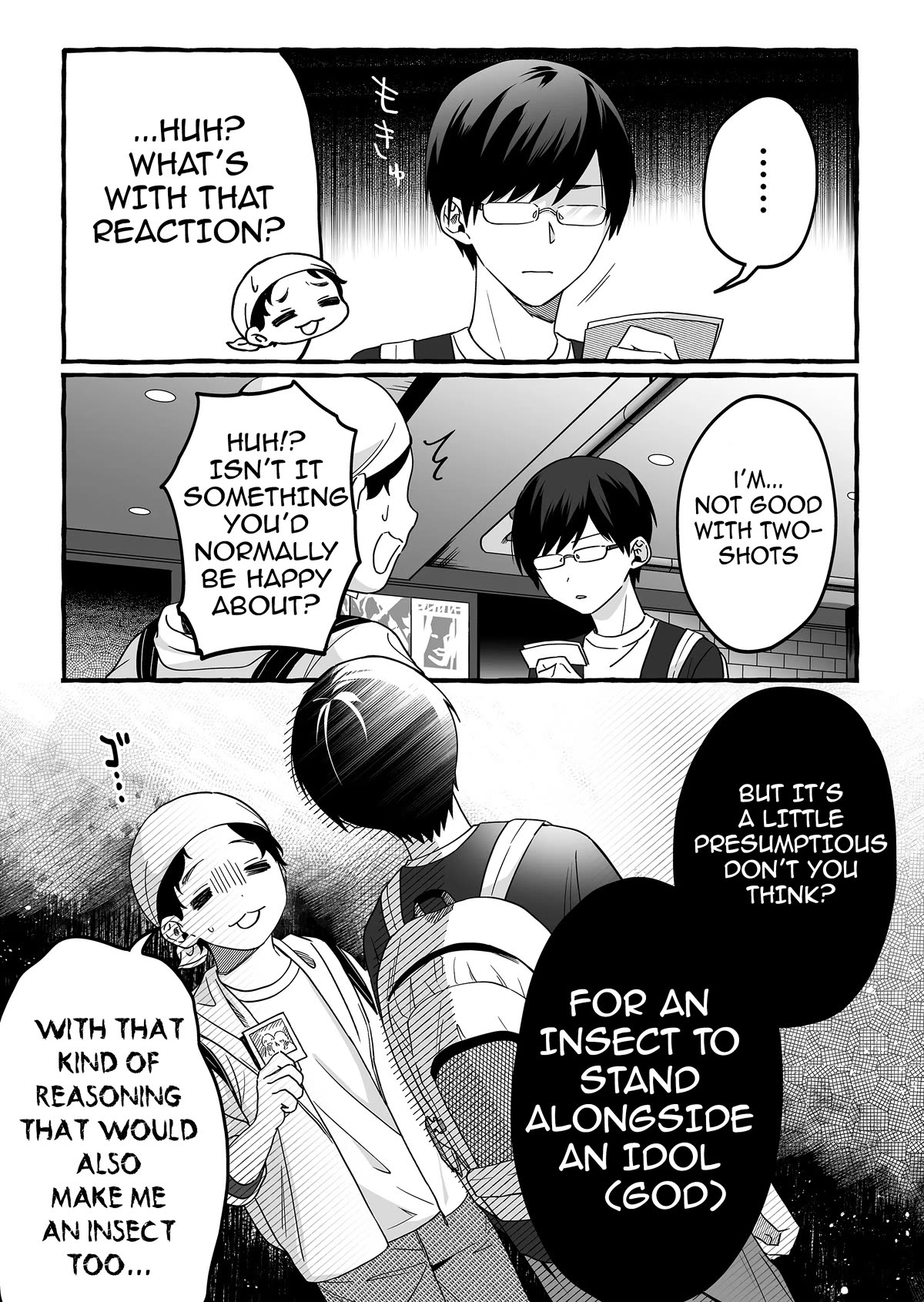 The Useless Idol and Her Only Fan in the World Chapter 4 page 5 - Chapter 4: Two-Shot