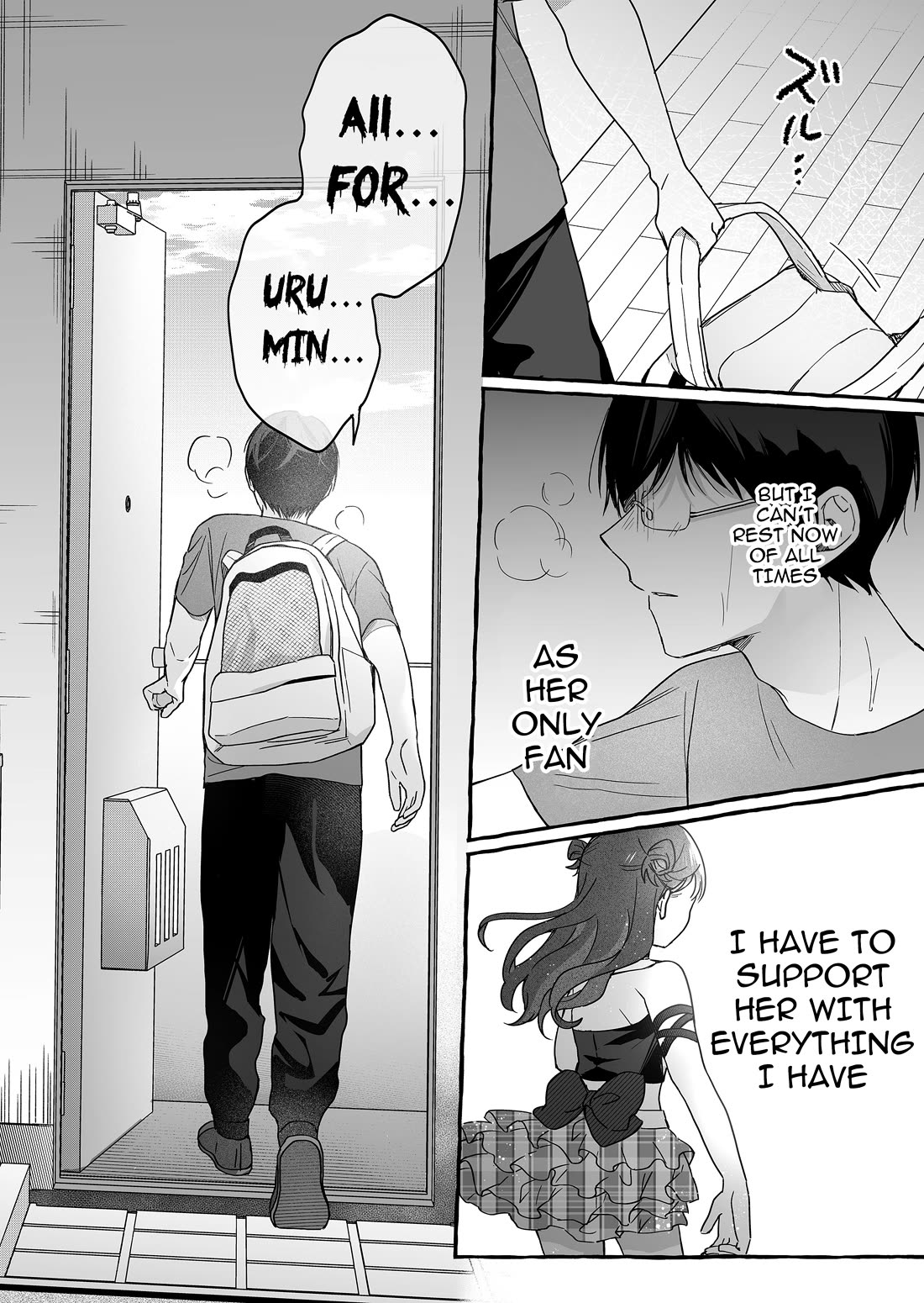 The Useless Idol and Her Only Fan in the World Chapter 40 page 10 - Chapter 40: All For Urumin