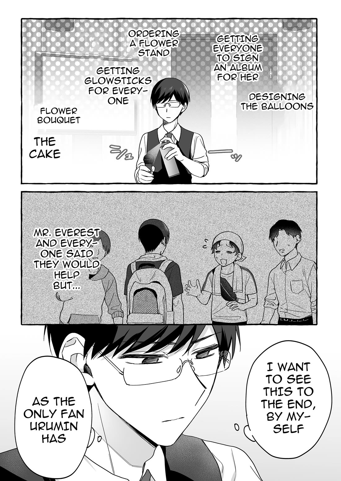 The Useless Idol and Her Only Fan in the World Chapter 40 page 5 - Chapter 40: All For Urumin