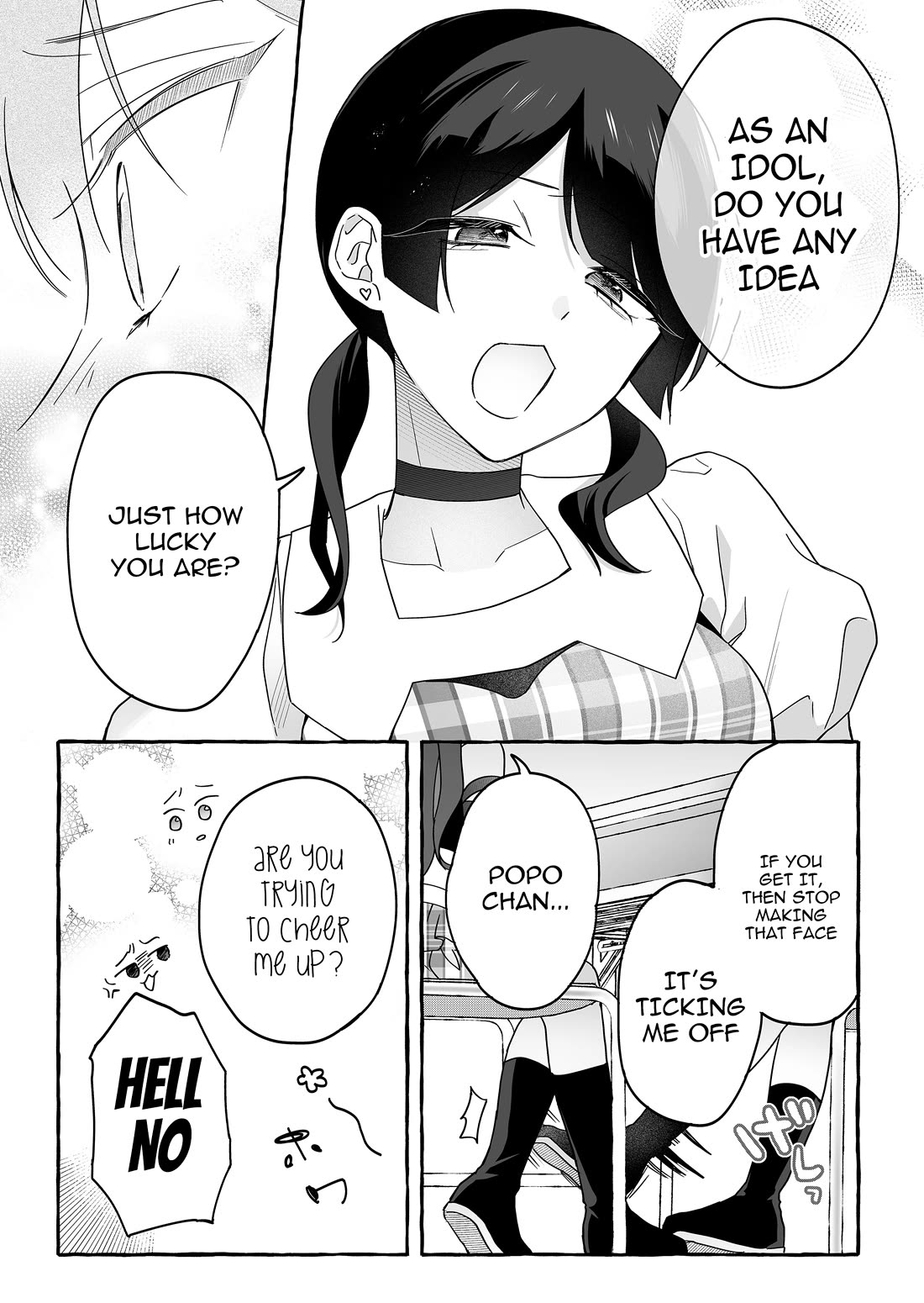 The Useless Idol and Her Only Fan in the World Chapter 41 page 11 - Chapter 41: Kimiya To Me