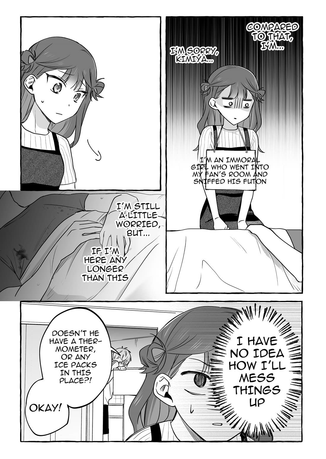 The Useless Idol and Her Only Fan in the World Chapter 43 page 15 - Chapter 43: Kimiya's Courier