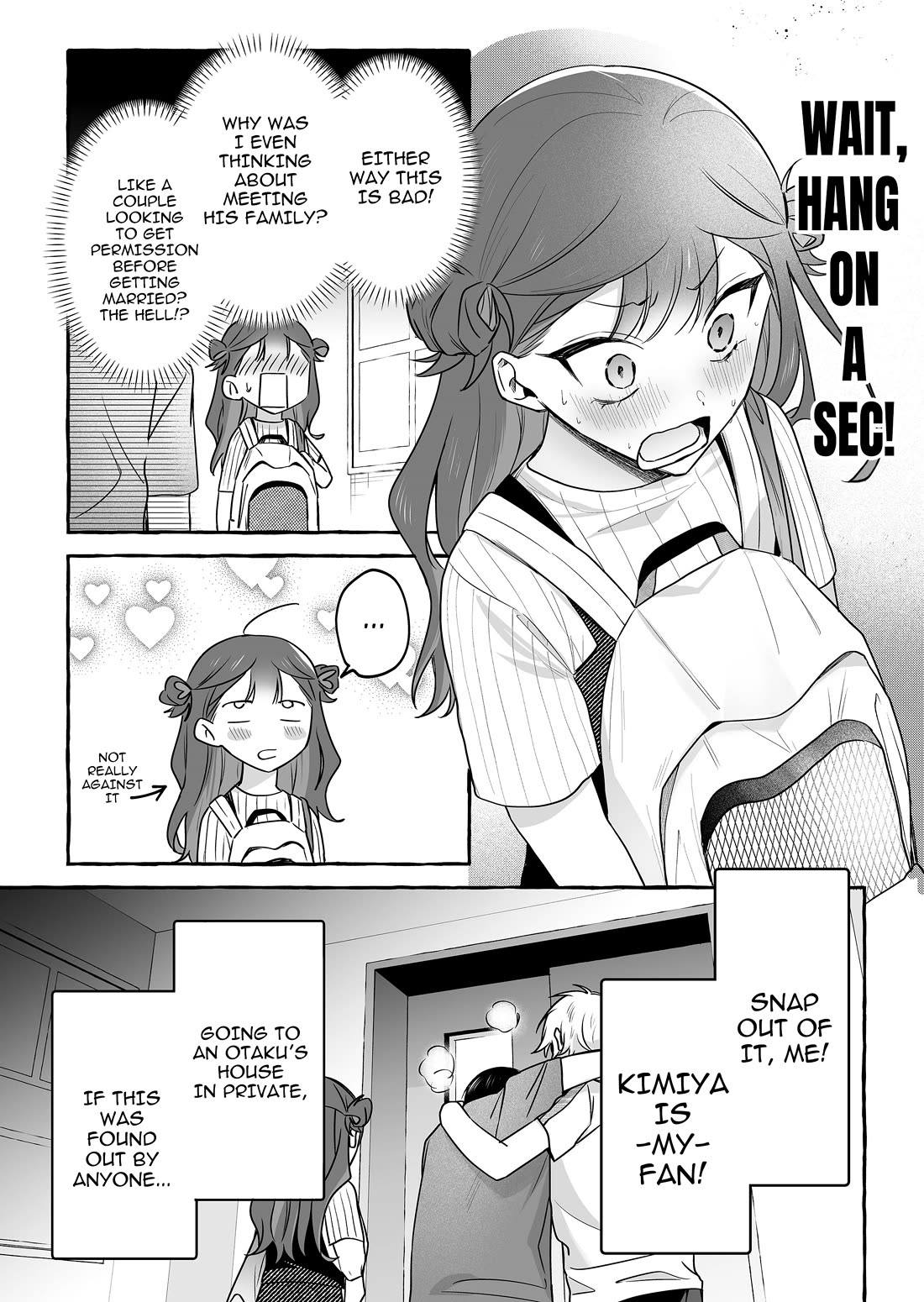 The Useless Idol and Her Only Fan in the World Chapter 43 page 4 - Chapter 43: Kimiya's Courier