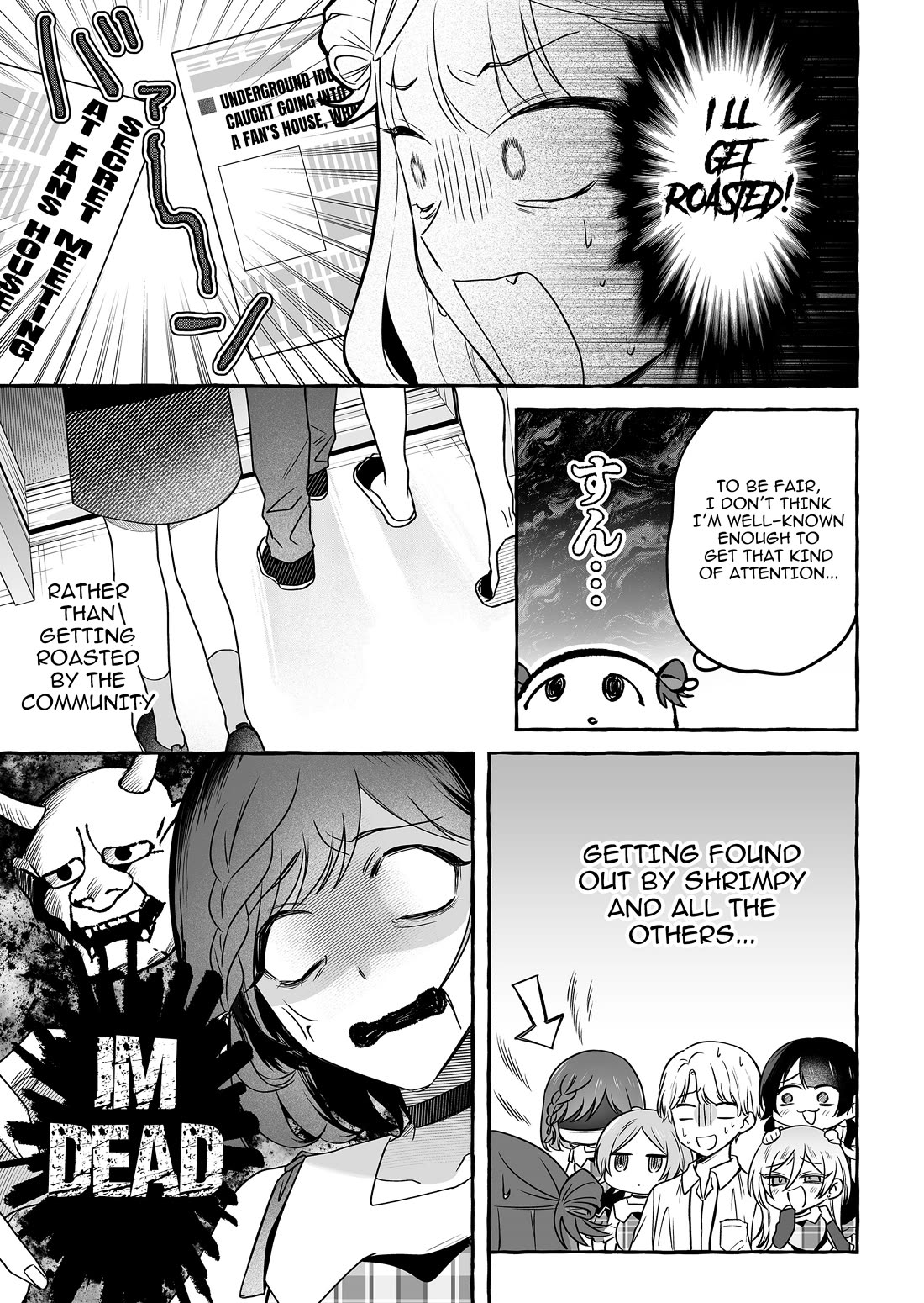 The Useless Idol and Her Only Fan in the World Chapter 43 page 5 - Chapter 43: Kimiya's Courier