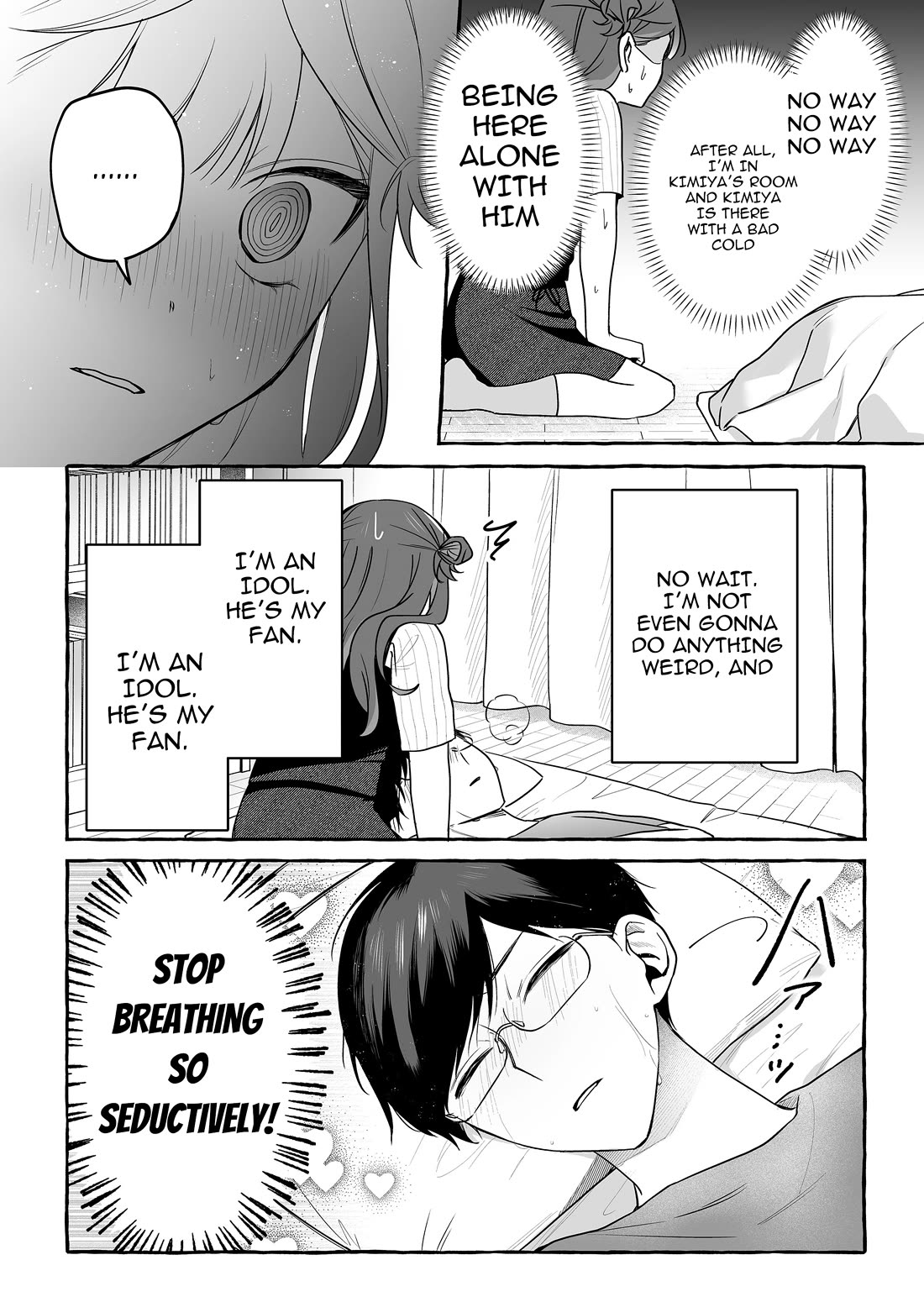 The Useless Idol and Her Only Fan in the World Chapter 44 page 2 - Chapter 44: Urumin, The Nurse.