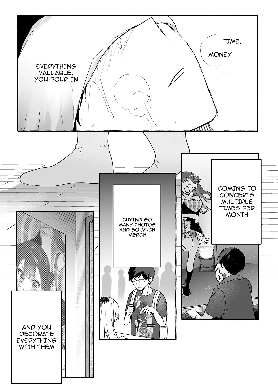 The Useless Idol and Her Only Fan in the World Chapter 45 page 5 - Chapter 45: Idol of Grave Sin