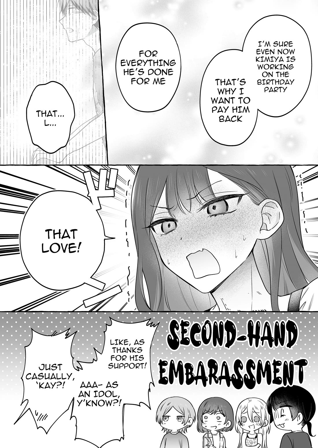 The Useless Idol and Her Only Fan in the World Chapter 48 page 12 - Chapter 48: How Long Is "For A While"?