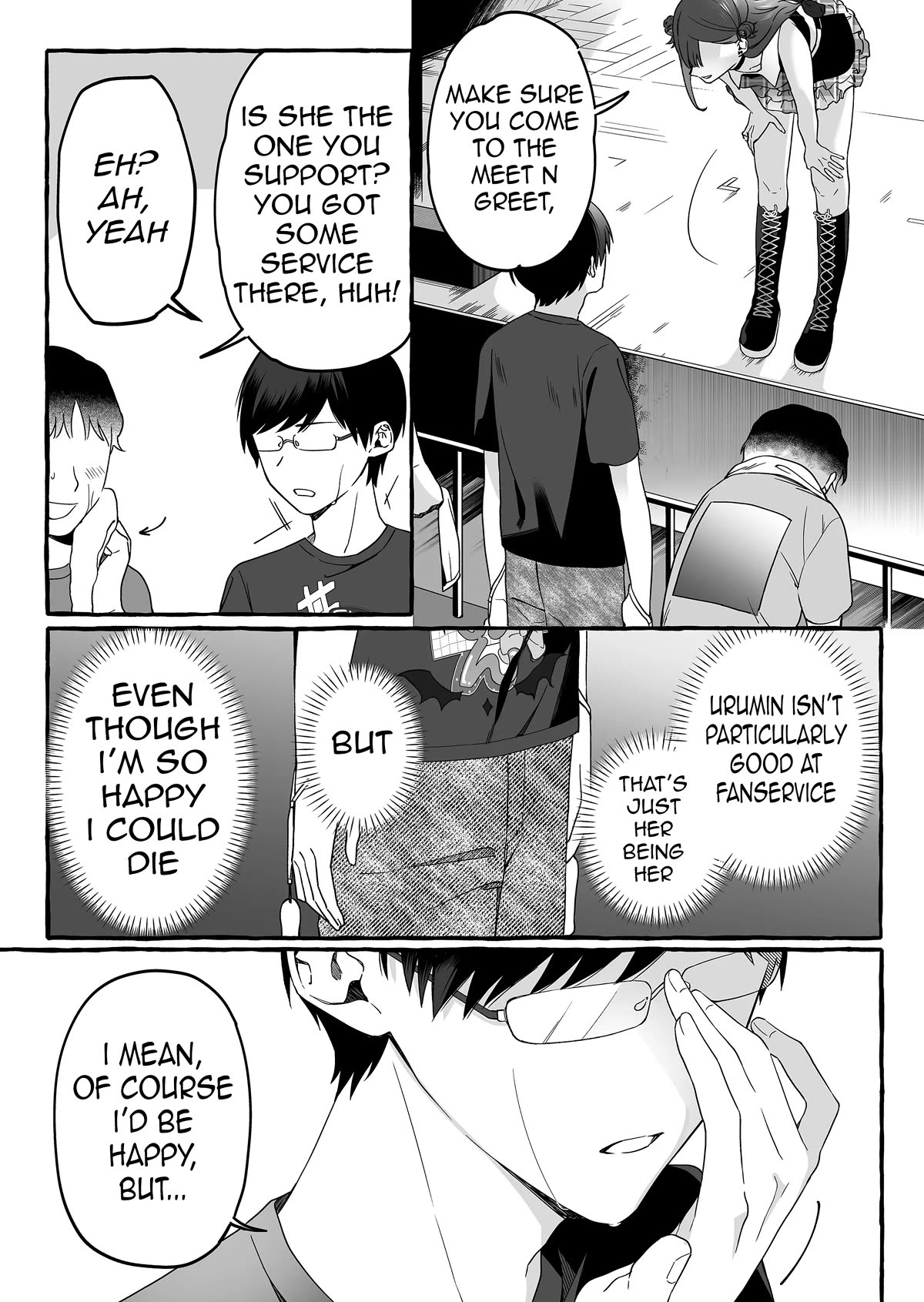 The Useless Idol and Her Only Fan in the World Chapter 5 page 9 - Chapter 5: Fanservice