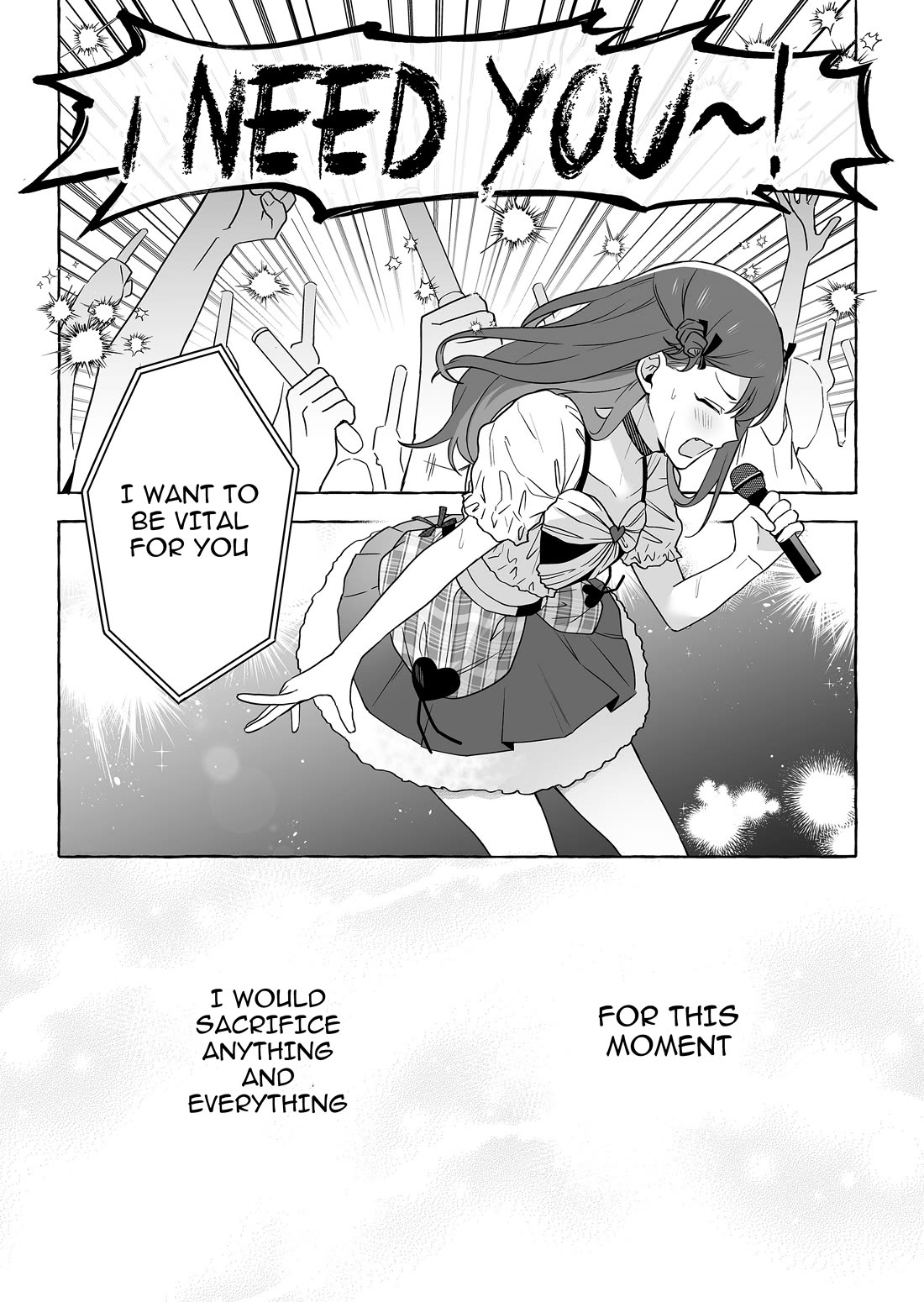 The Useless Idol and Her Only Fan in the World Chapter 50 page 17 - Chapter 50: Realization
