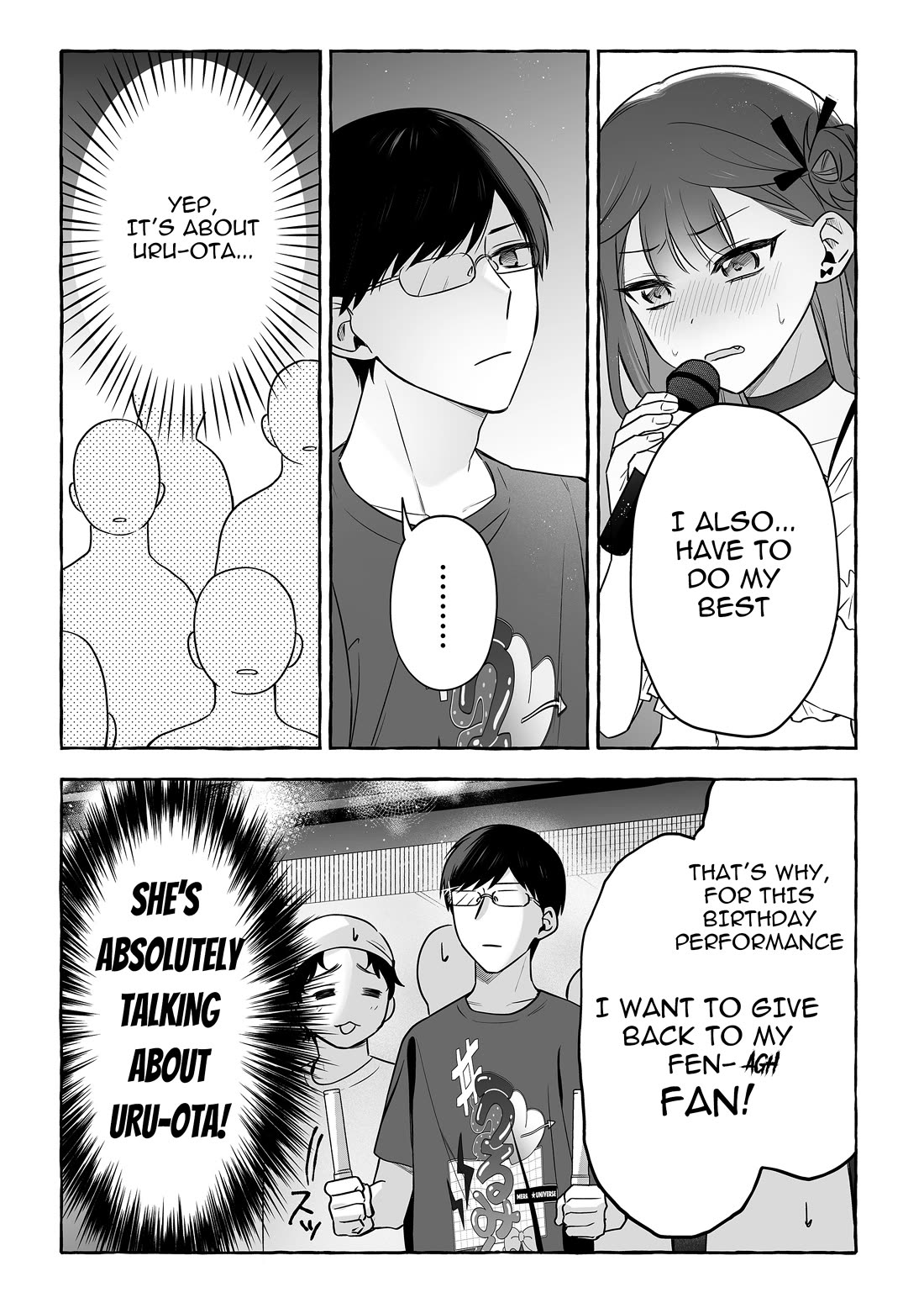 The Useless Idol and Her Only Fan in the World Chapter 51 page 7 - Chapter 51: Cult