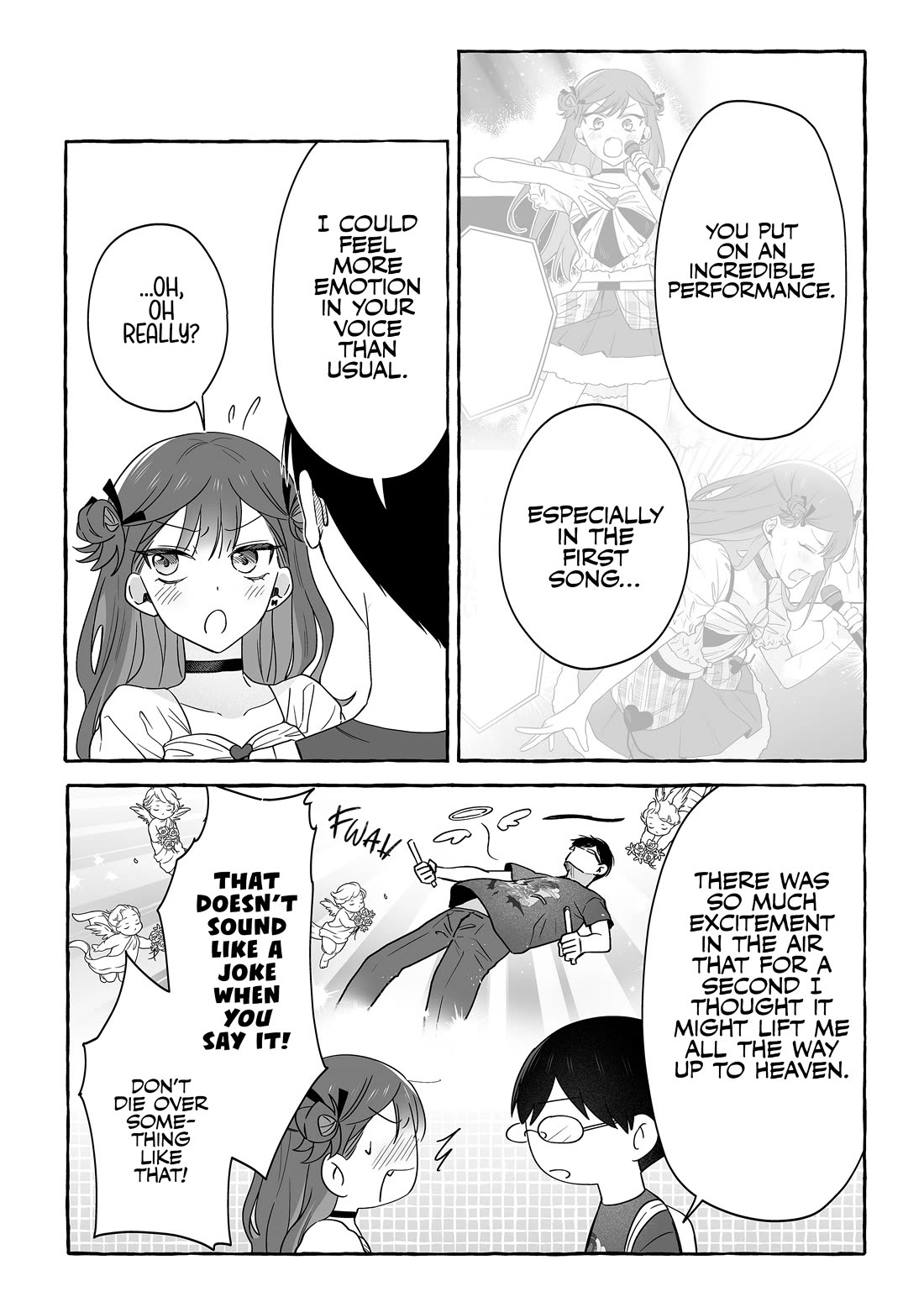 The Useless Idol and Her Only Fan in the World Chapter 52 page 10 - Chapter 52