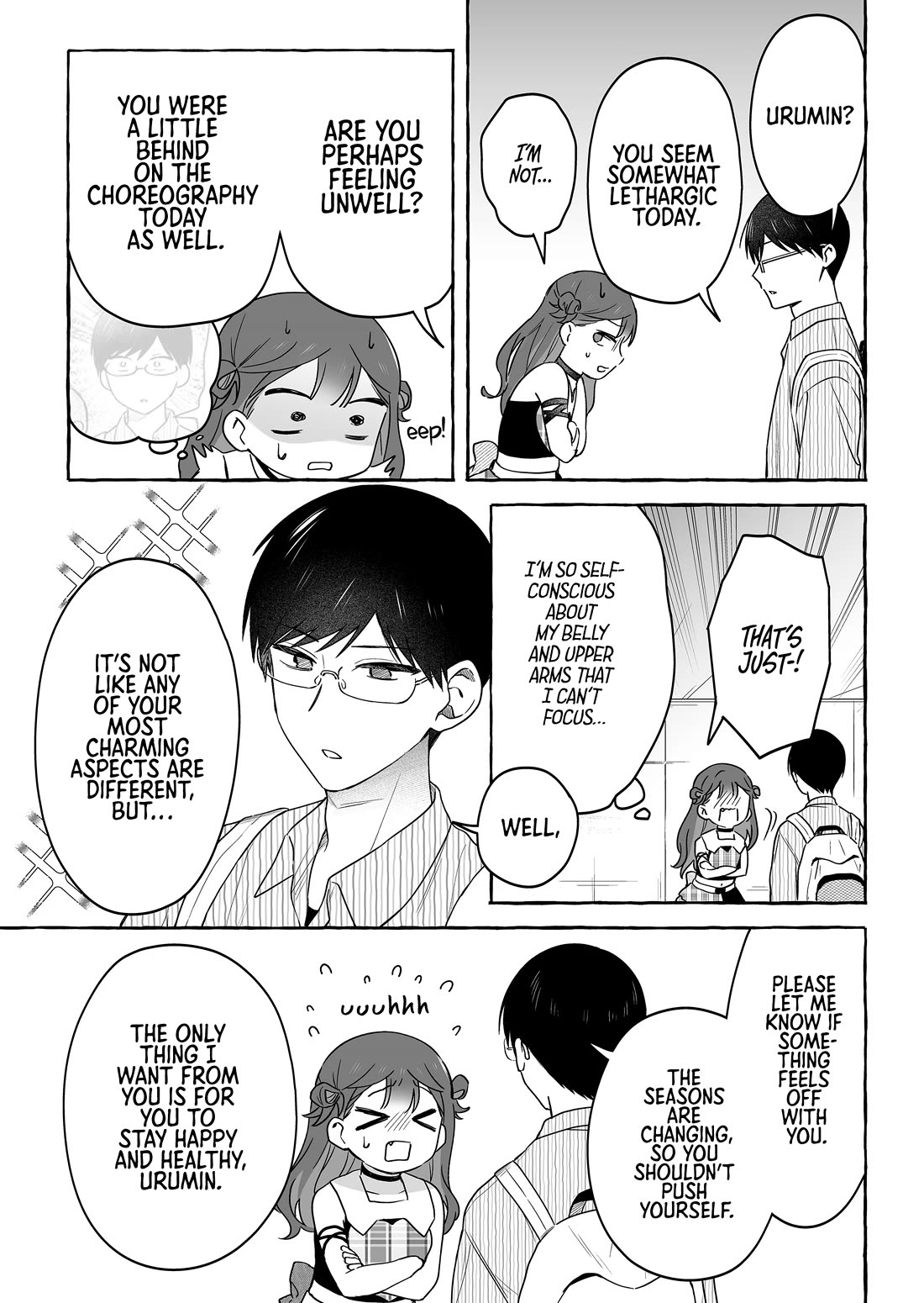 The Useless Idol and Her Only Fan in the World Chapter 55 page 8 - Chapter 55