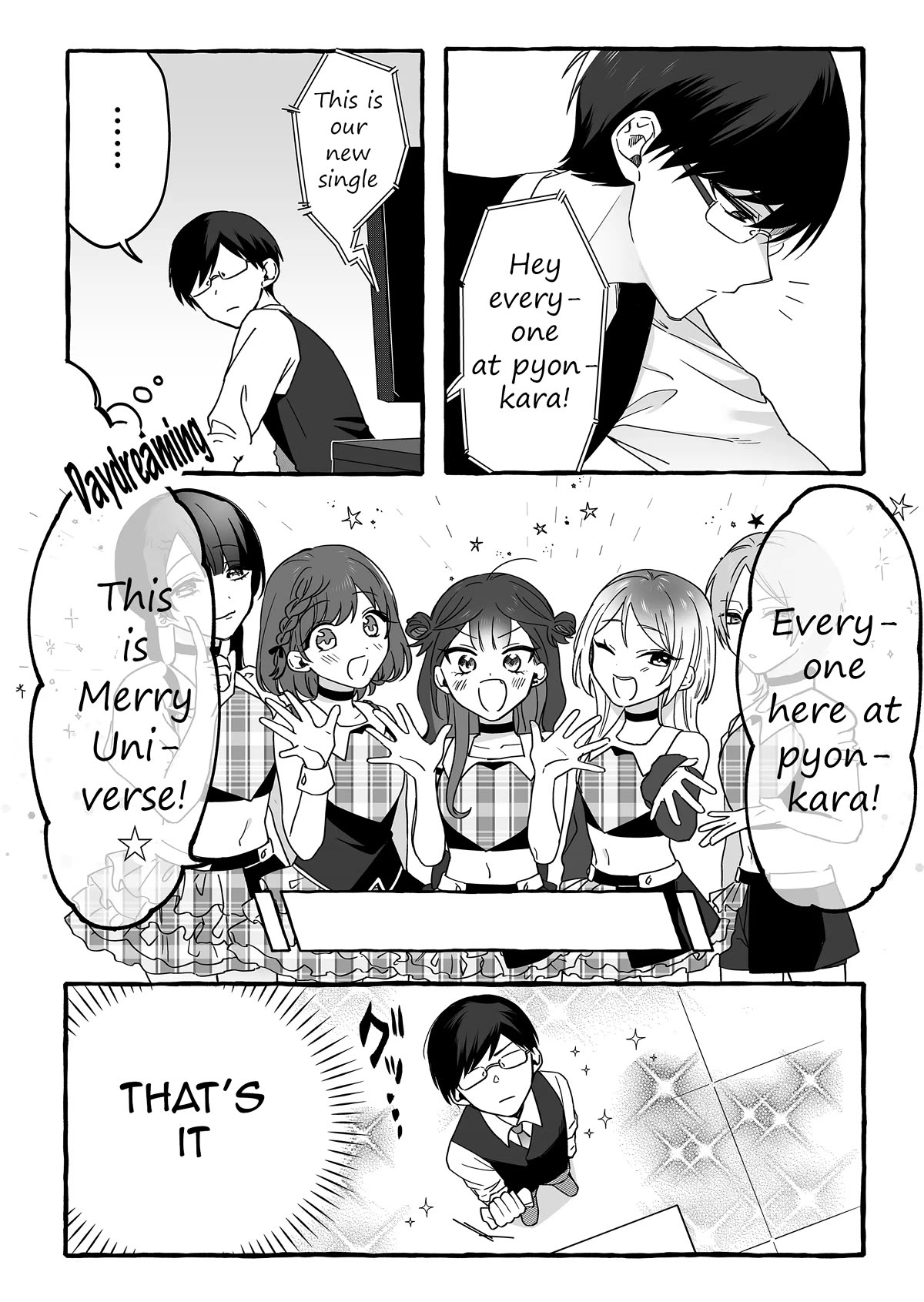 The Useless Idol and Her Only Fan in the World Chapter 7 page 10 - Chapter 7: Karaoke