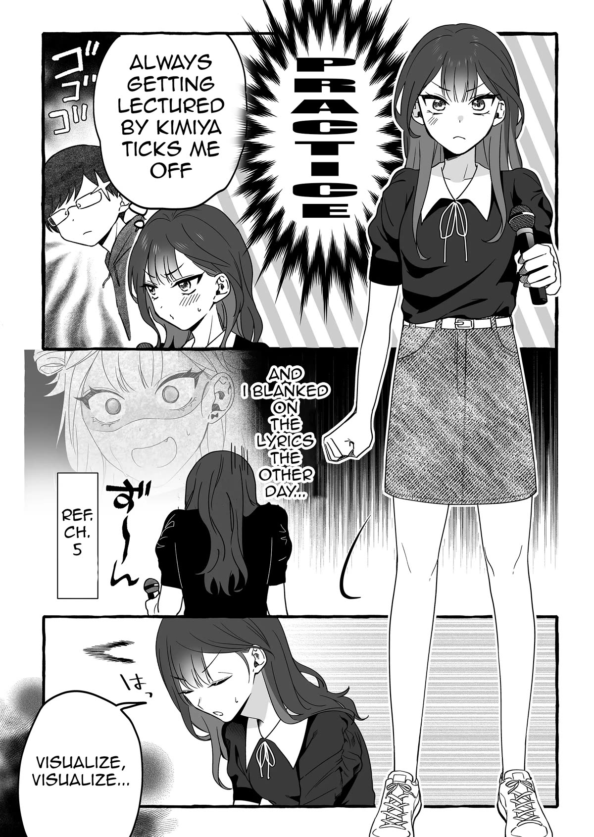 The Useless Idol and Her Only Fan in the World Chapter 7 page 12 - Chapter 7: Karaoke