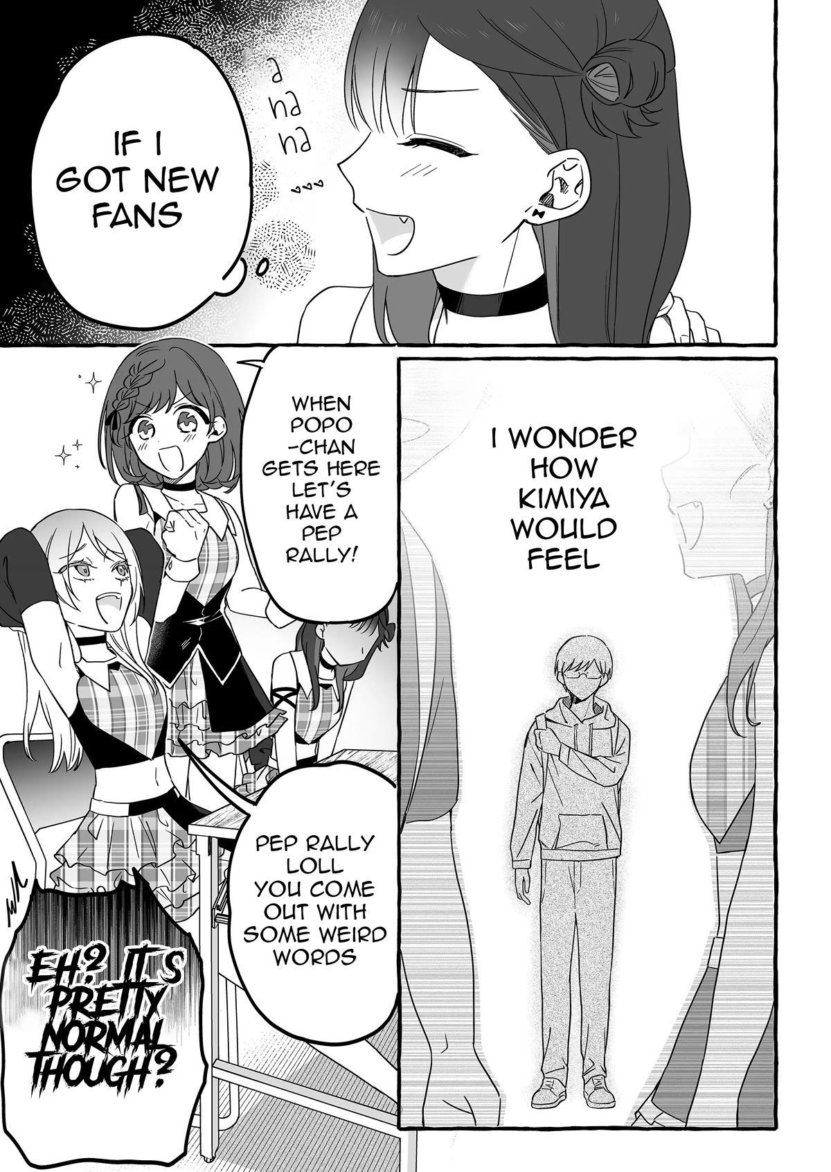 The Useless Idol and Her Only Fan in the World Chapter 8 page 11 - Chapter 8: Caution