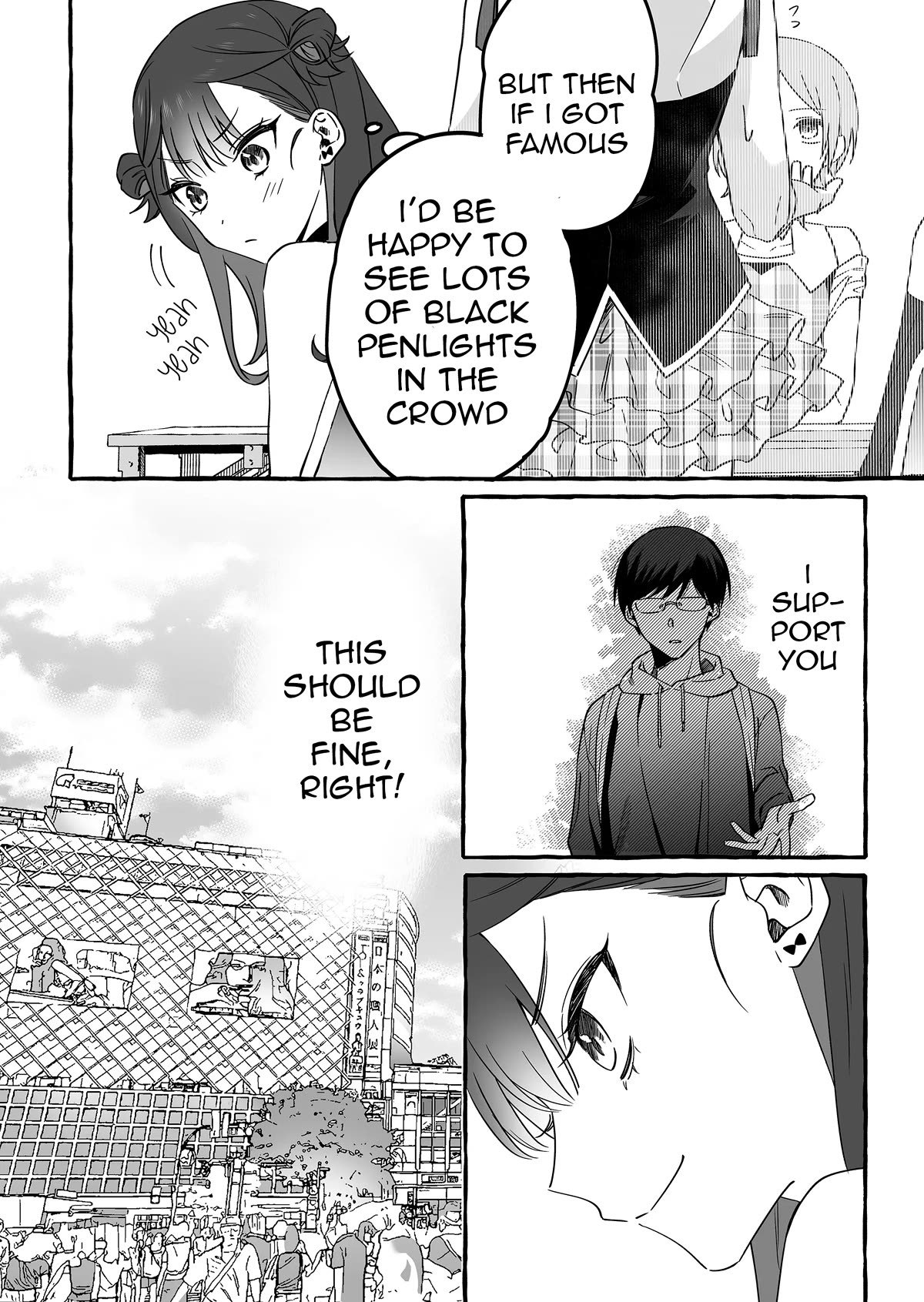 The Useless Idol and Her Only Fan in the World Chapter 8 page 12 - Chapter 8: Caution