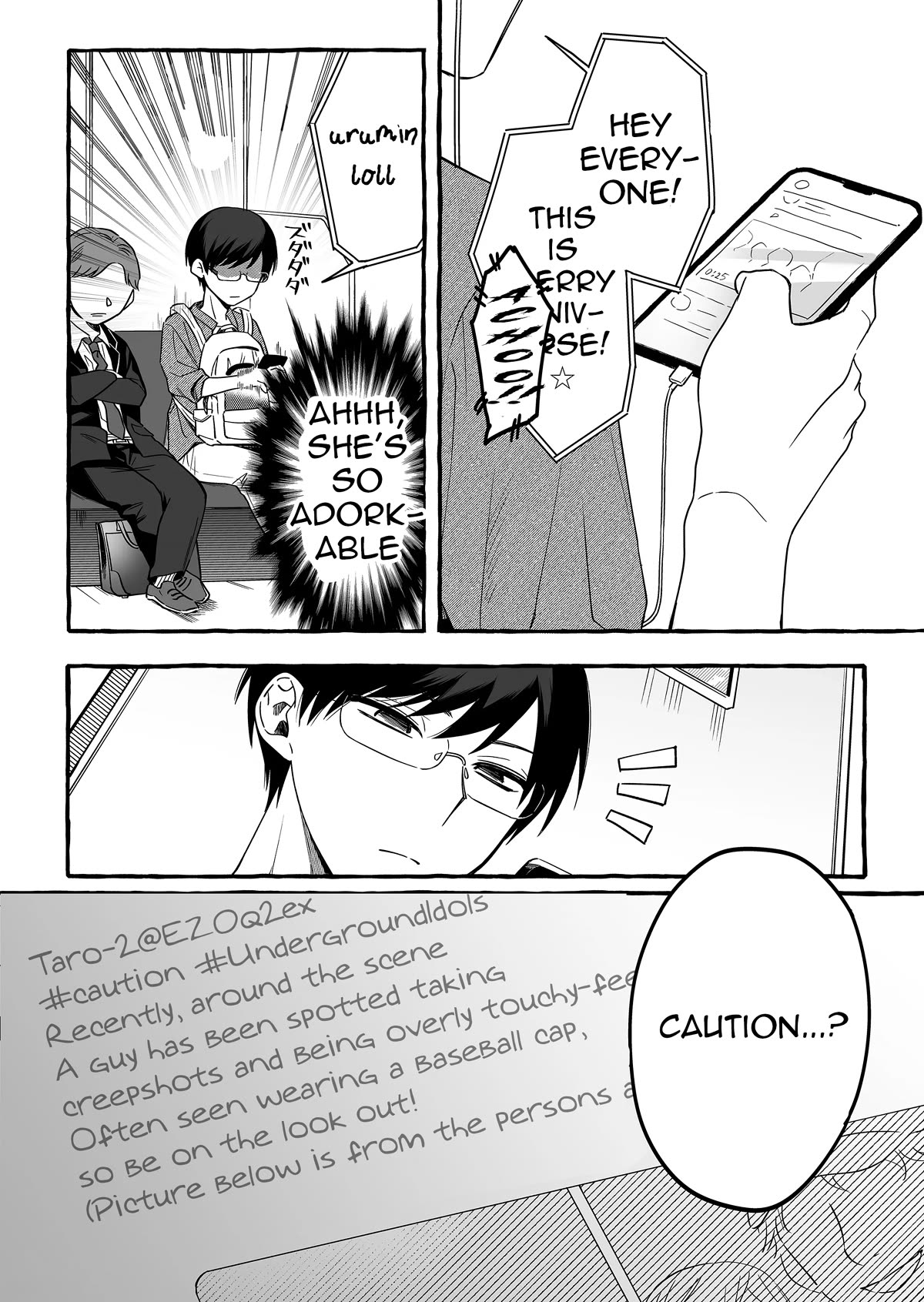 The Useless Idol and Her Only Fan in the World Chapter 8 page 2 - Chapter 8: Caution