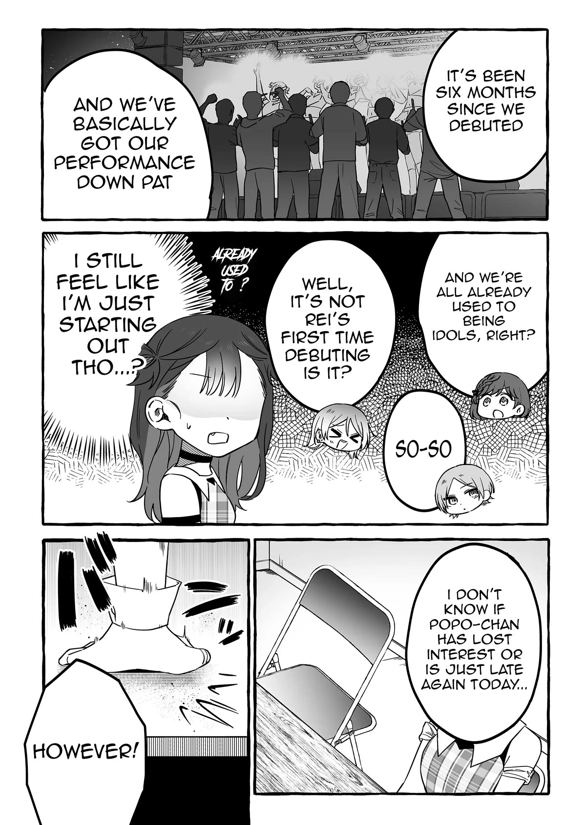 The Useless Idol and Her Only Fan in the World Chapter 8 page 4 - Chapter 8: Caution