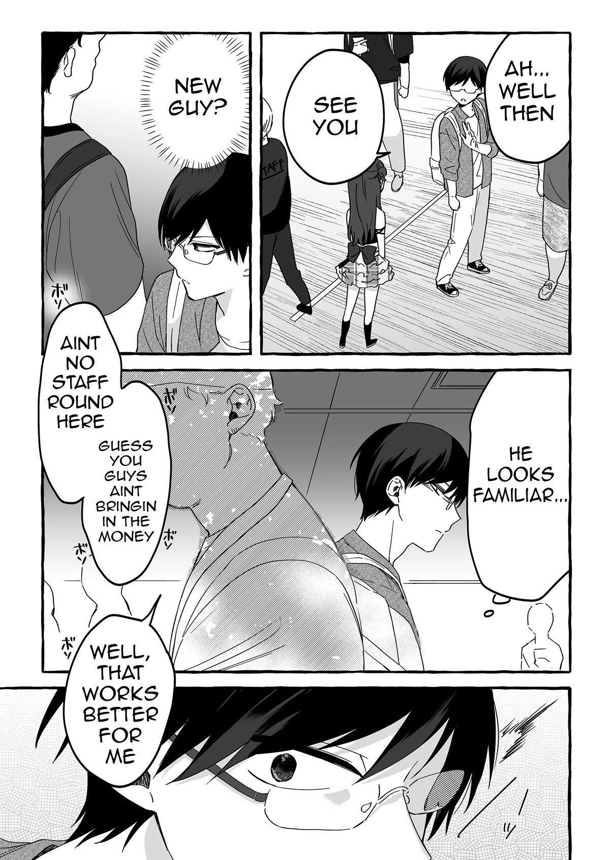 The Useless Idol and Her Only Fan in the World Chapter 9 page 2 - Chapter 9: That's The Guy