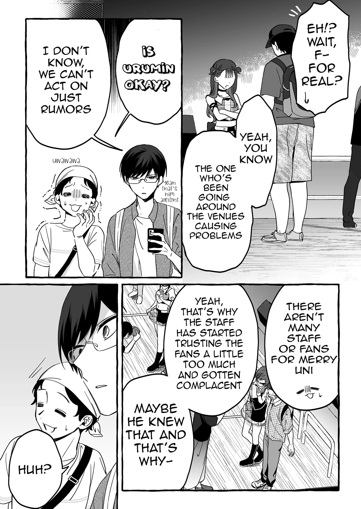 The Useless Idol and Her Only Fan in the World Chapter 9 page 4 - Chapter 9: That's The Guy