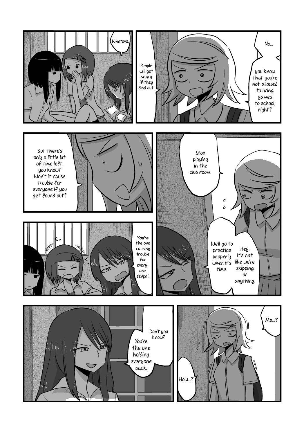 The Useless Senpai and The Talented Kouhai Chapter 1 page 7 - Chapter 1: Oneshot
