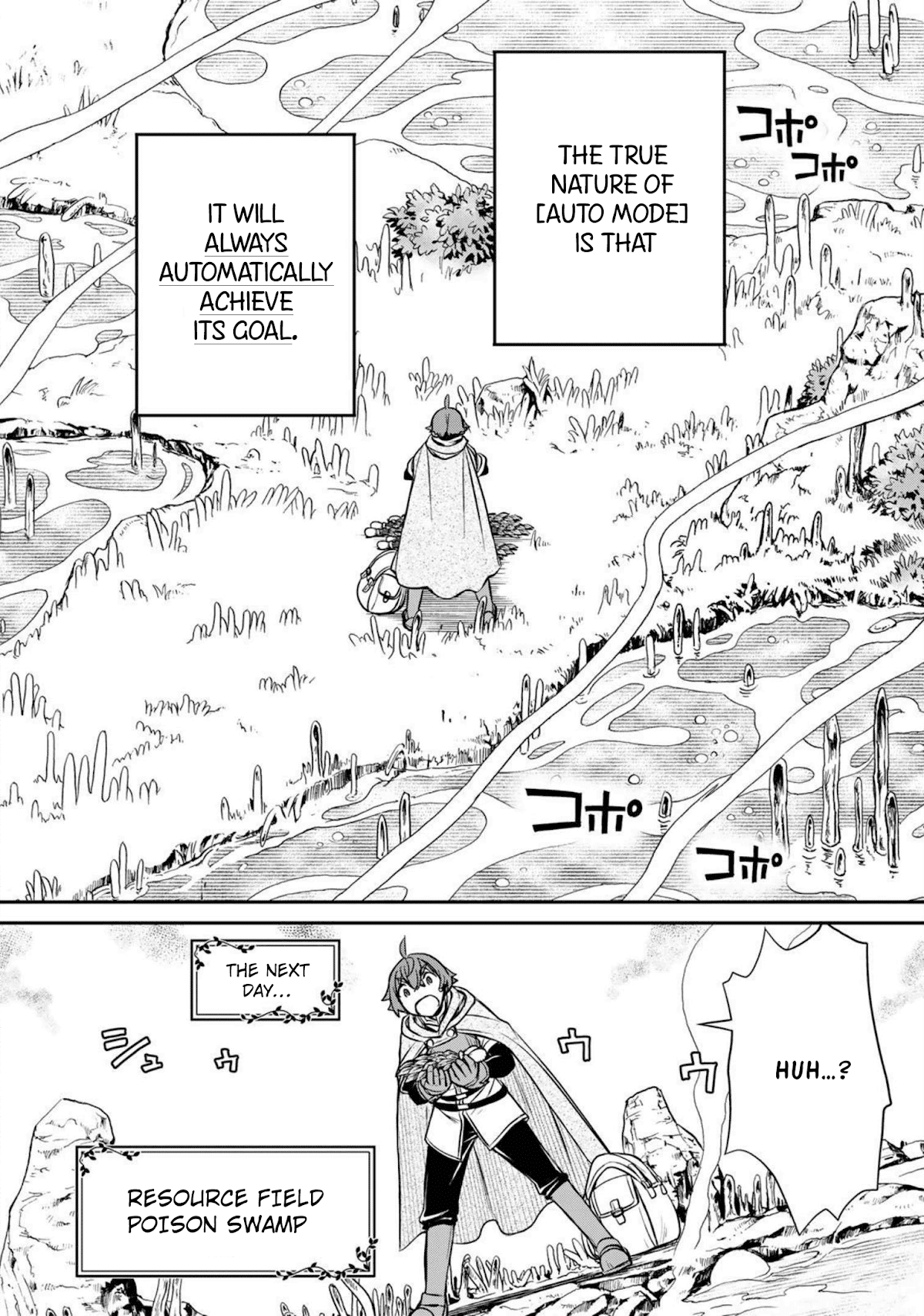 The Useless Skill [Auto Mode] Has Been Awakened ~Huh, Guild's Scout, Didn't You Say I Wasn't Needed Anymore?~ Chapter 1 page 34 - Chapter 1: [Auto Mode], The Useless Skill