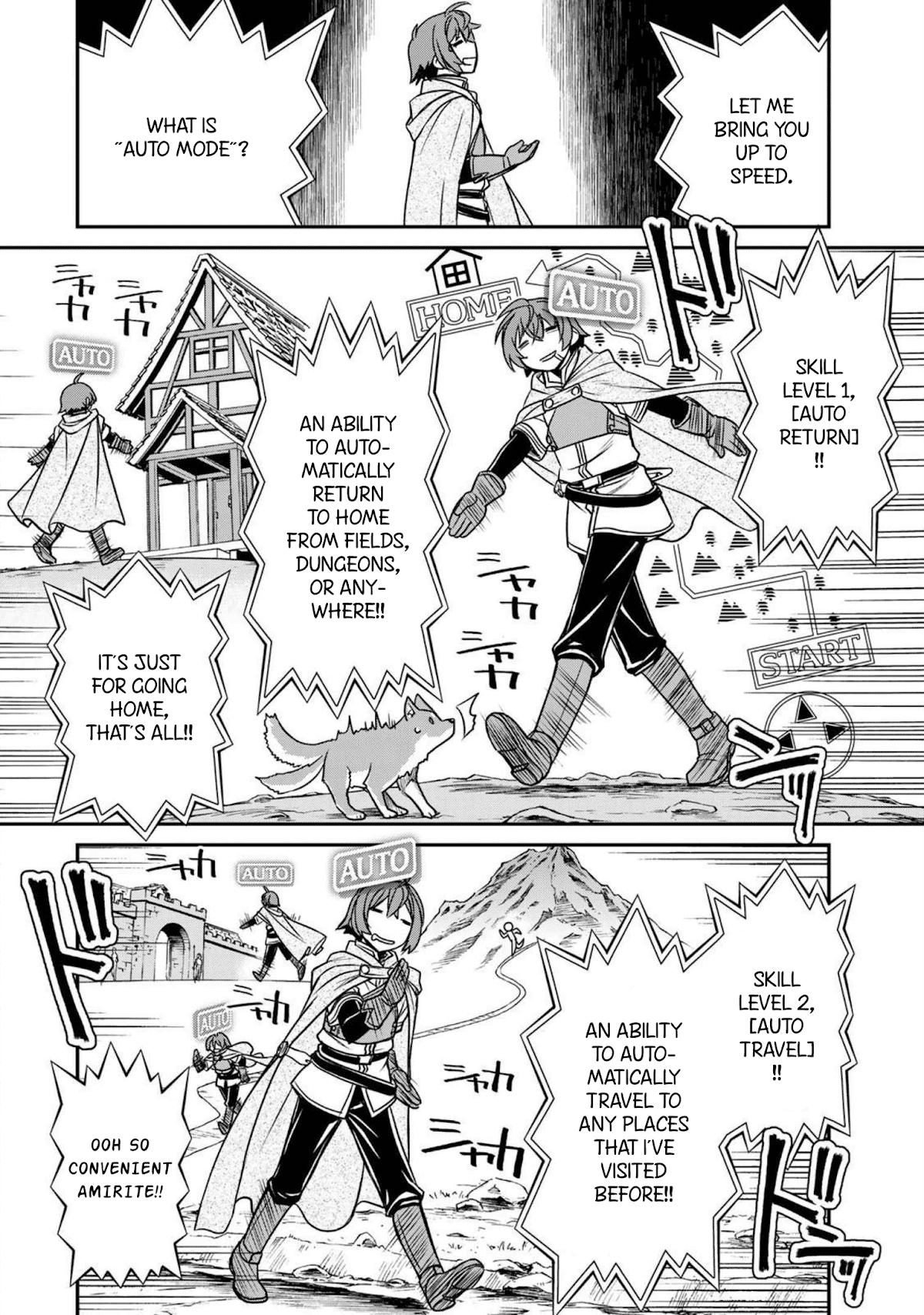 The Useless Skill [Auto Mode] Has Been Awakened ~Huh, Guild's Scout, Didn't You Say I Wasn't Needed Anymore?~ Chapter 1 page 5 - Chapter 1: [Auto Mode], The Useless Skill