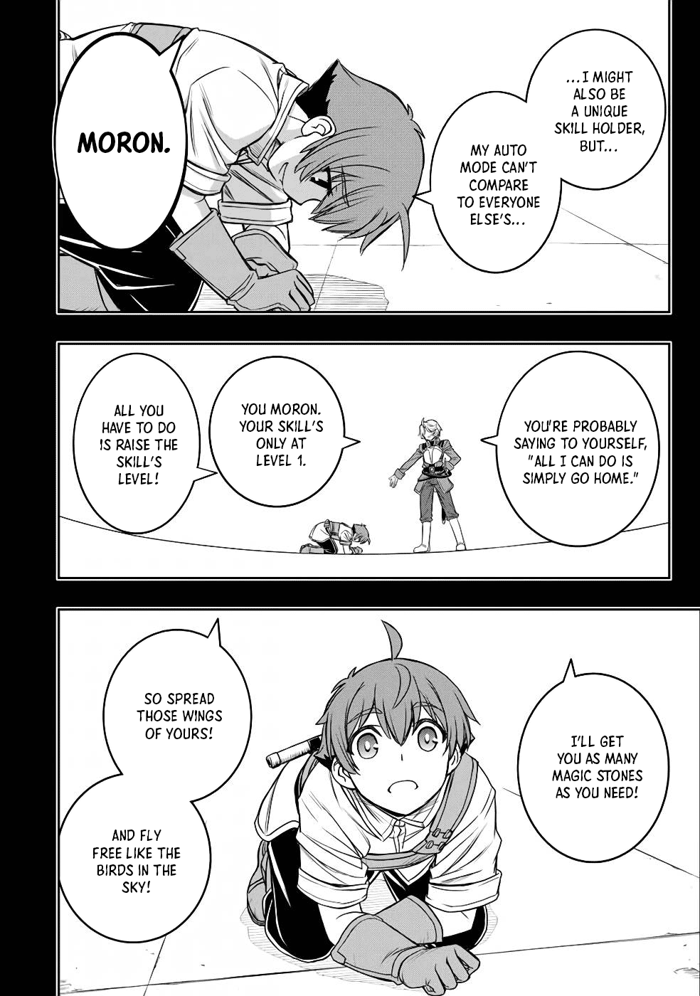 The Useless Skill [Auto Mode] Has Been Awakened ~Huh, Guild's Scout, Didn't You Say I Wasn't Needed Anymore?~ Chapter 12 page 18 - Chapter 12: Caretaker Liz