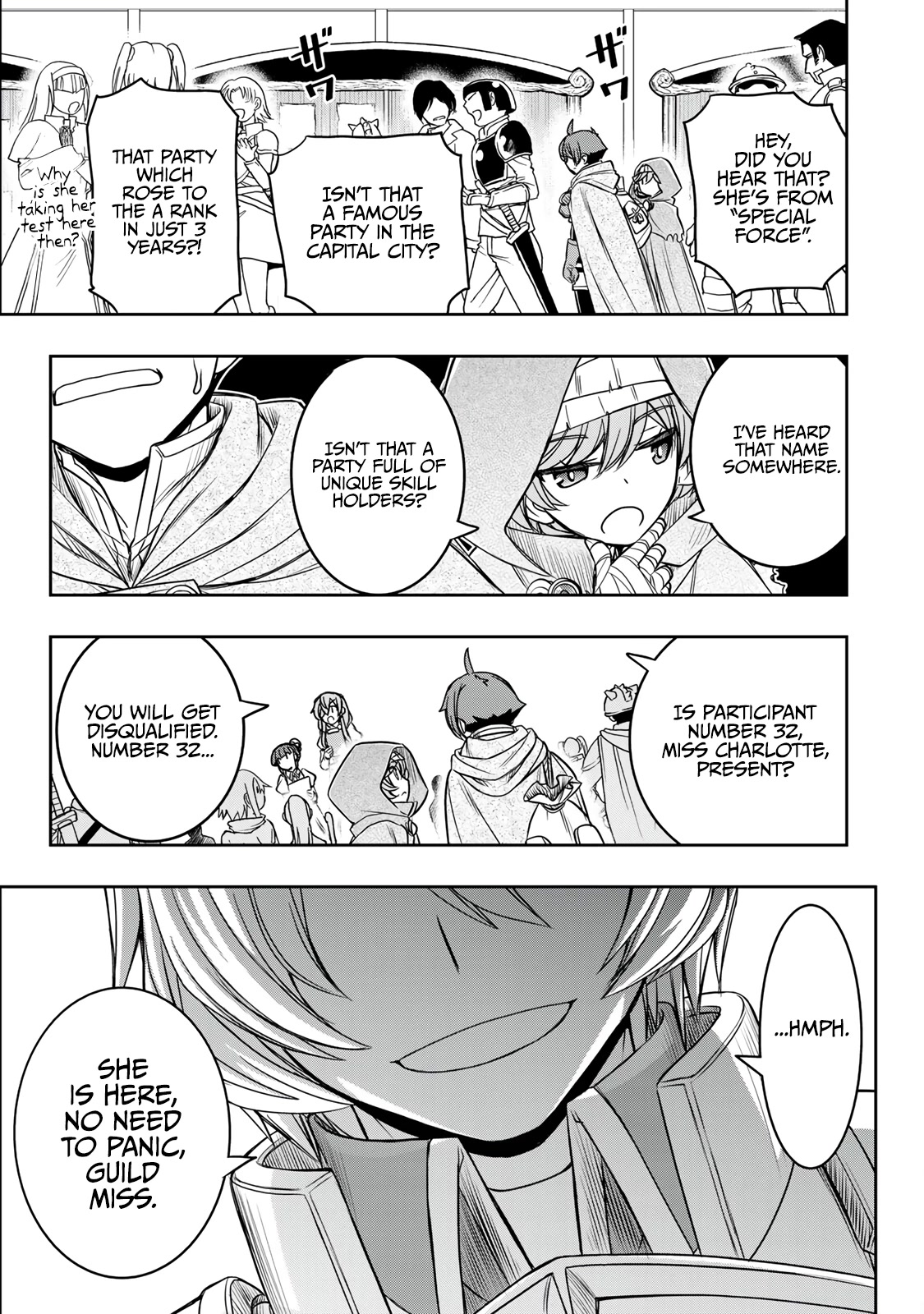 The Useless Skill [Auto Mode] Has Been Awakened ~Huh, Guild's Scout, Didn't You Say I Wasn't Needed Anymore?~ Chapter 14 page 22 - Chapter 14: The Mid-Rank Exam Day
