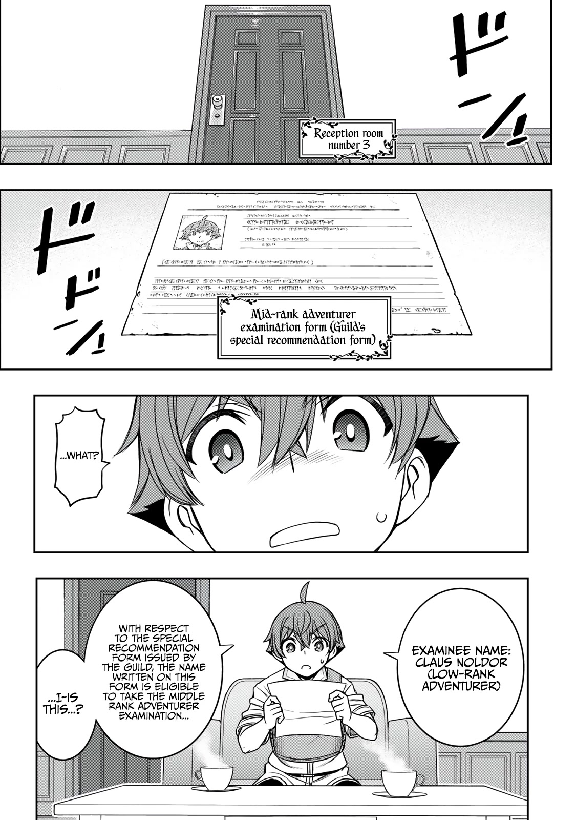 The Useless Skill [Auto Mode] Has Been Awakened ~Huh, Guild's Scout, Didn't You Say I Wasn't Needed Anymore?~ Chapter 14 page 4 - Chapter 14: The Mid-Rank Exam Day