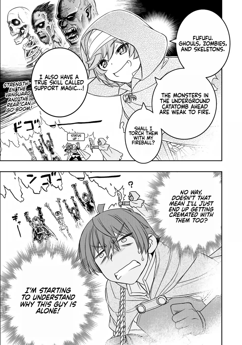 The Useless Skill [Auto Mode] Has Been Awakened ~Huh, Guild's Scout, Didn't You Say I Wasn't Needed Anymore?~ Chapter 17 page 7 - Chapter 17: To The Catatombs!
