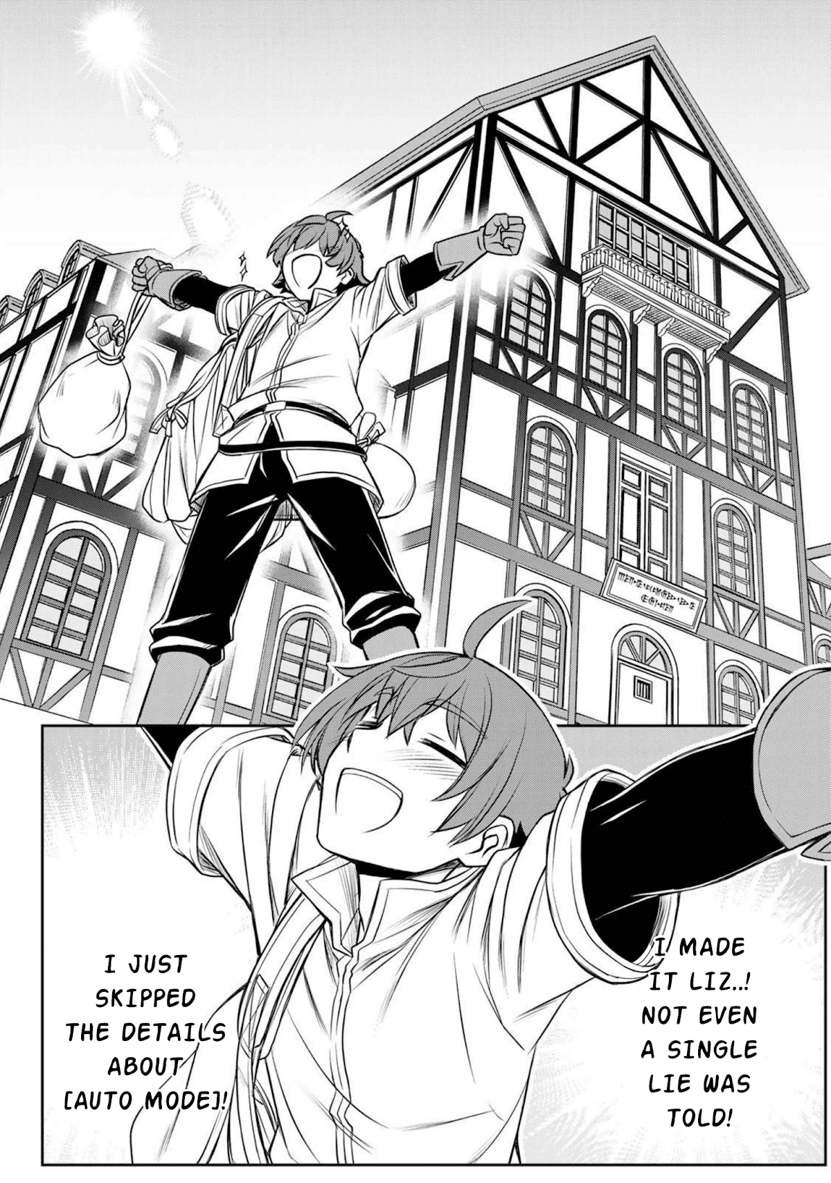The Useless Skill [Auto Mode] Has Been Awakened ~Huh, Guild's Scout, Didn't You Say I Wasn't Needed Anymore?~ Chapter 2 page 16 - Chapter 2: The Adventurer Guild