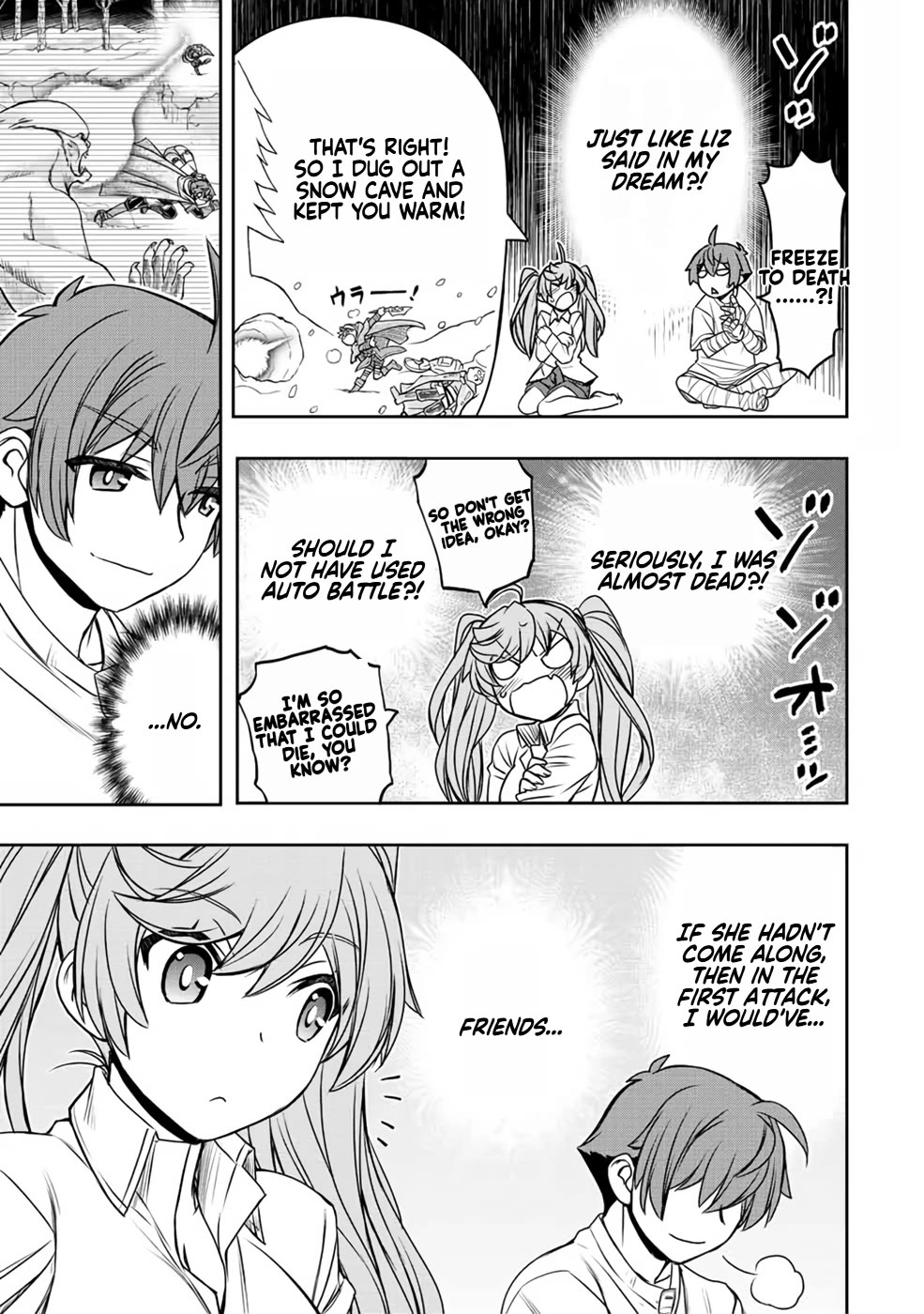 The Useless Skill [Auto Mode] Has Been Awakened ~Huh, Guild's Scout, Didn't You Say I Wasn't Needed Anymore?~ Chapter 21 page 15 - Chapter 21: Thus Merim Spoke