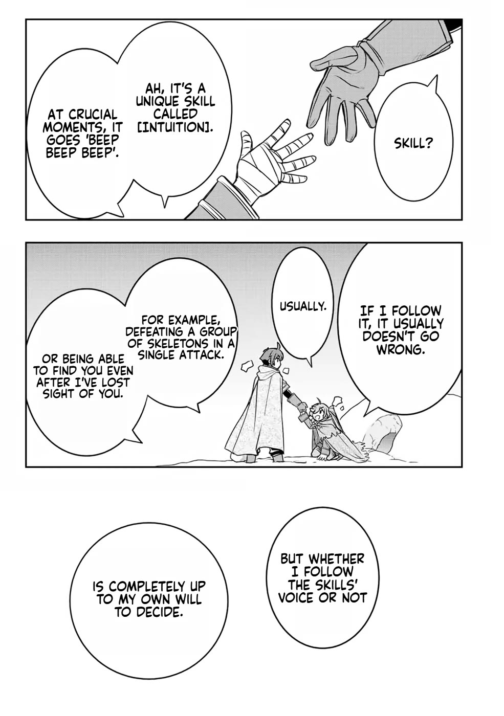 The Useless Skill [Auto Mode] Has Been Awakened ~Huh, Guild's Scout, Didn't You Say I Wasn't Needed Anymore?~ Chapter 21 page 19 - Chapter 21: Thus Merim Spoke