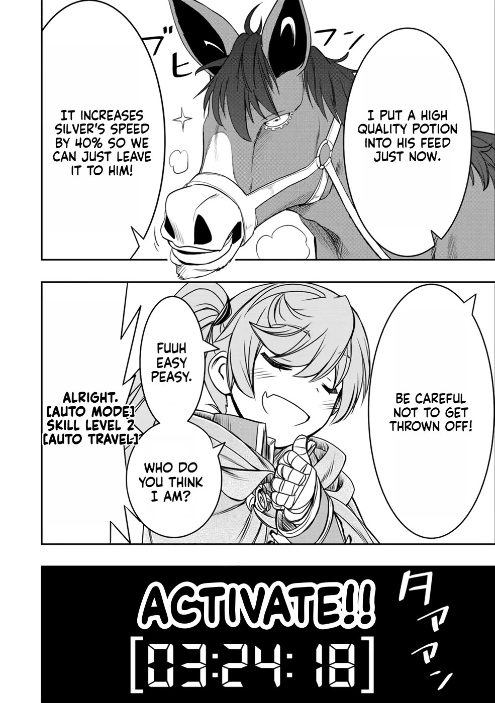 The Useless Skill [Auto Mode] Has Been Awakened ~Huh, Guild's Scout, Didn't You Say I Wasn't Needed Anymore?~ Chapter 22 page 11 - Chapter 22: Claus' Secret Plan