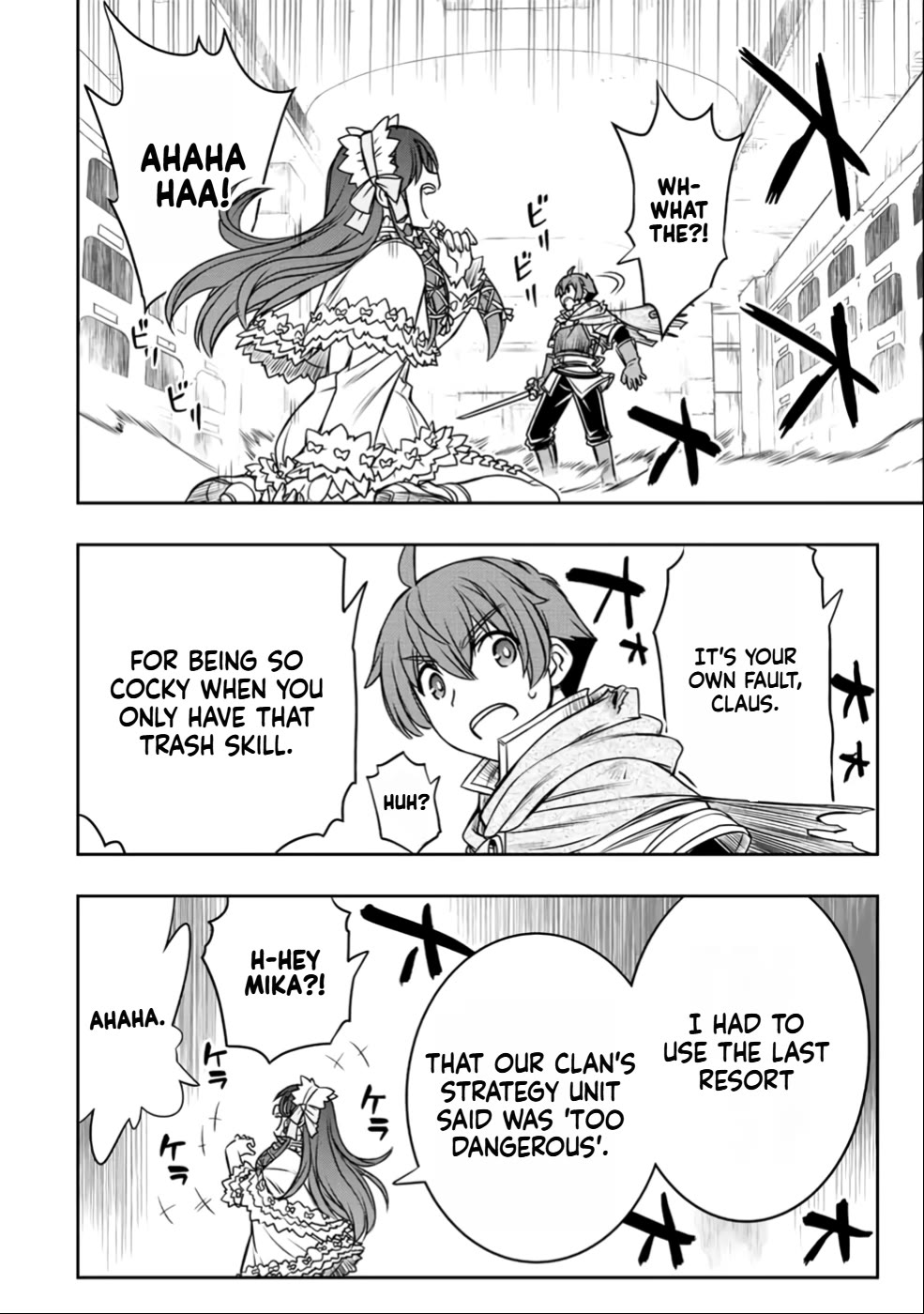 The Useless Skill [Auto Mode] Has Been Awakened ~Huh, Guild's Scout, Didn't You Say I Wasn't Needed Anymore?~ Chapter 28 page 10 - Chapter 28: Mika's Trump Card