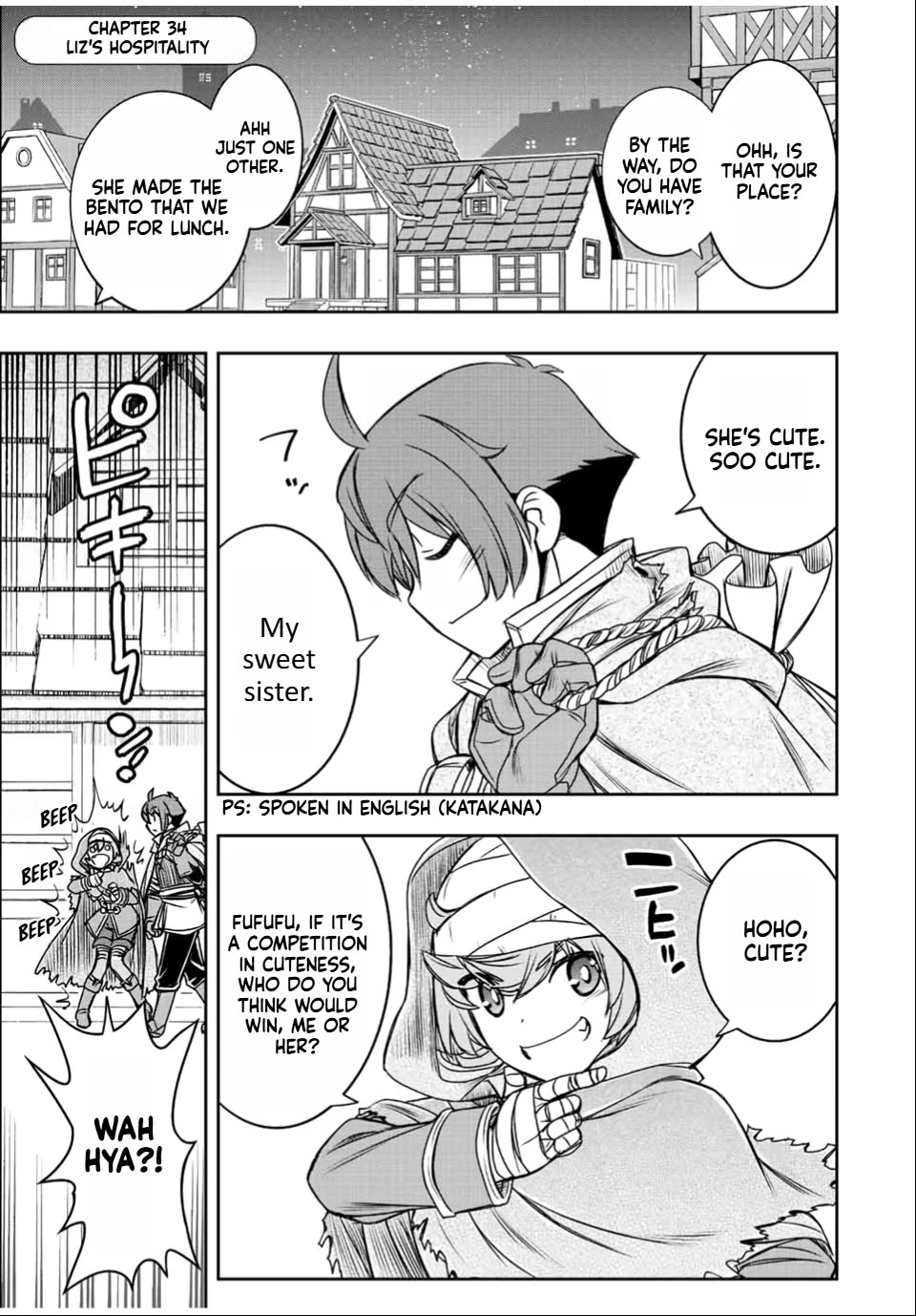 The Useless Skill [Auto Mode] Has Been Awakened ~Huh, Guild's Scout, Didn't You Say I Wasn't Needed Anymore?~ Chapter 34 page 1 - Chapter 34: Liz's Hospitality