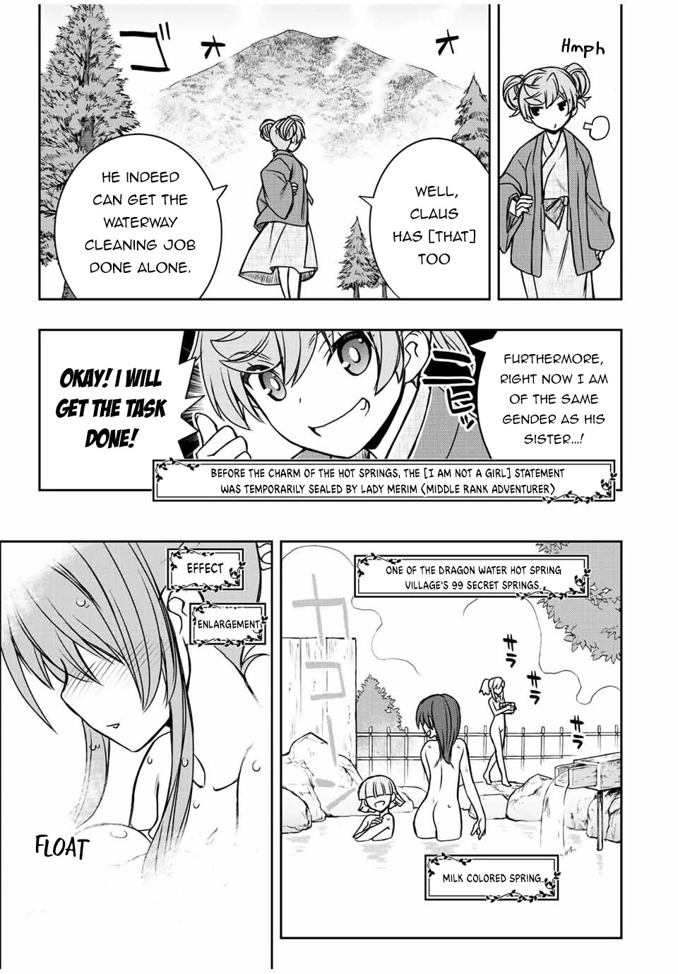 The Useless Skill [Auto Mode] Has Been Awakened ~Huh, Guild's Scout, Didn't You Say I Wasn't Needed Anymore?~ Chapter 36 page 12 - Chapter 36: At the Hot Spring Village