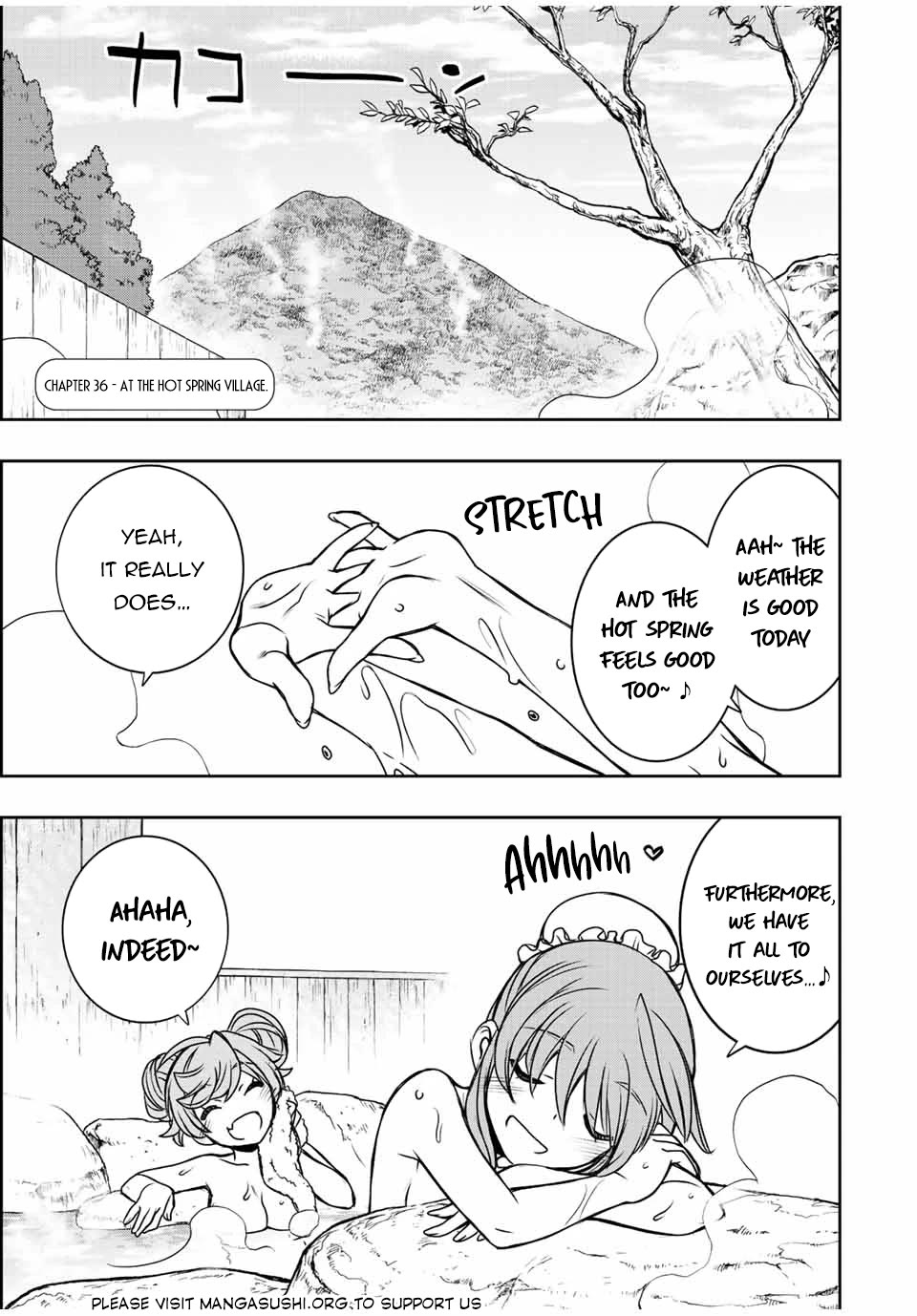 The Useless Skill [Auto Mode] Has Been Awakened ~Huh, Guild's Scout, Didn't You Say I Wasn't Needed Anymore?~ Chapter 36 page 2 - Chapter 36: At the Hot Spring Village