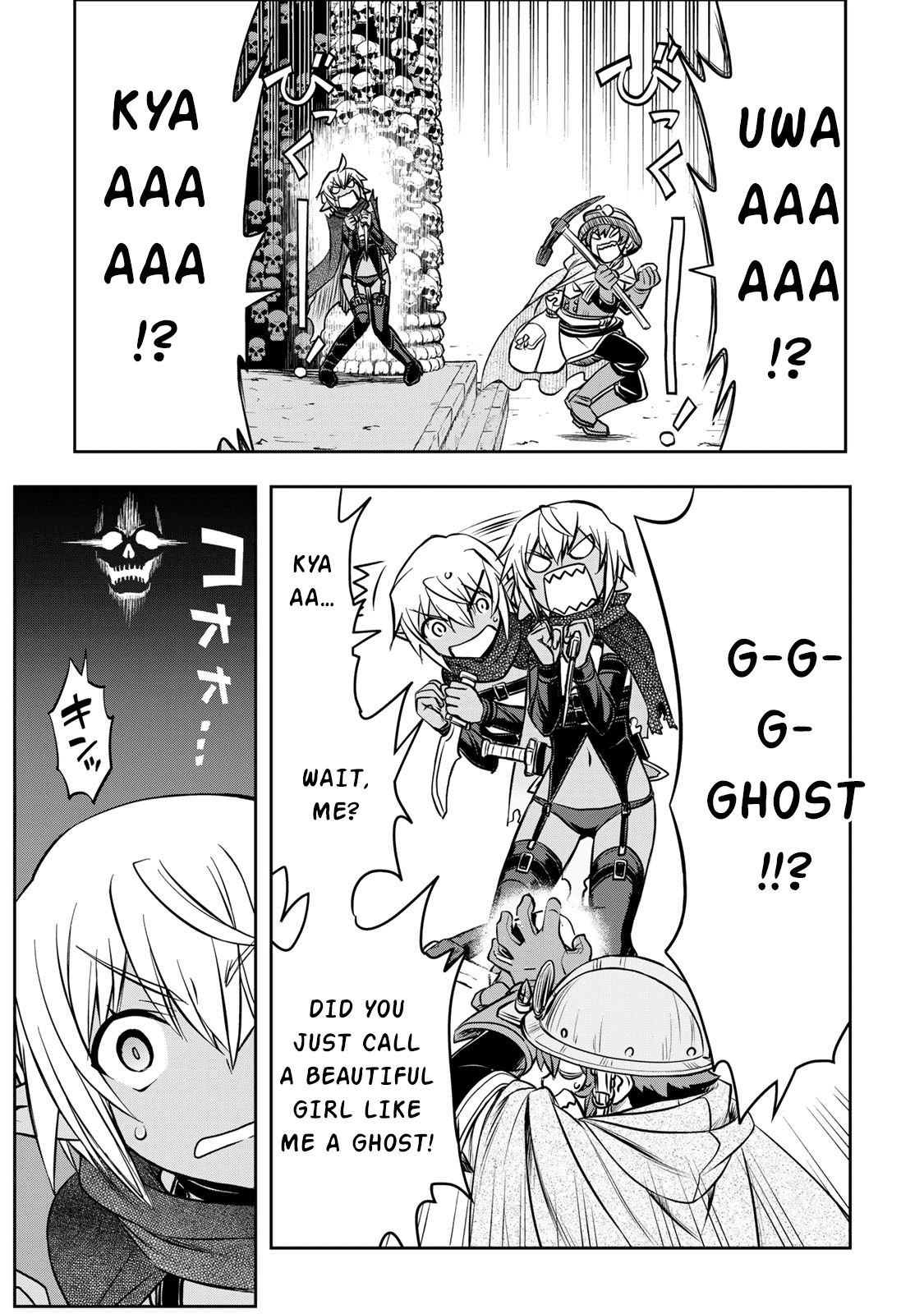 The Useless Skill [Auto Mode] Has Been Awakened ~Huh, Guild's Scout, Didn't You Say I Wasn't Needed Anymore?~ Chapter 4 page 10 - Chapter 4: Big Panic at The Catacombs