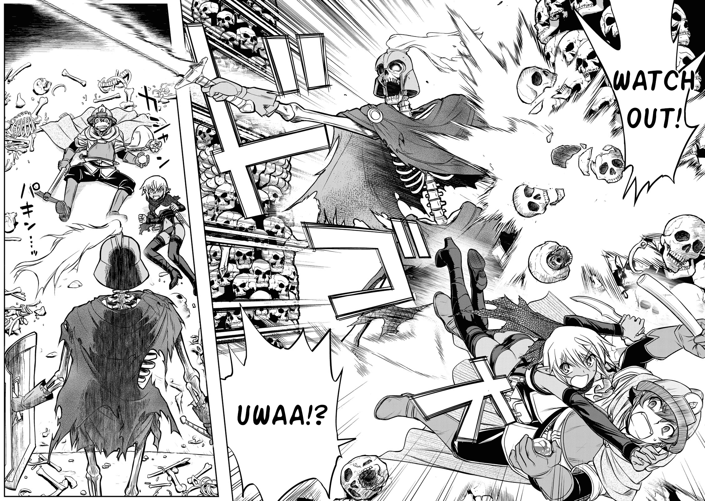 The Useless Skill [Auto Mode] Has Been Awakened ~Huh, Guild's Scout, Didn't You Say I Wasn't Needed Anymore?~ Chapter 4 page 11 - Chapter 4: Big Panic at The Catacombs