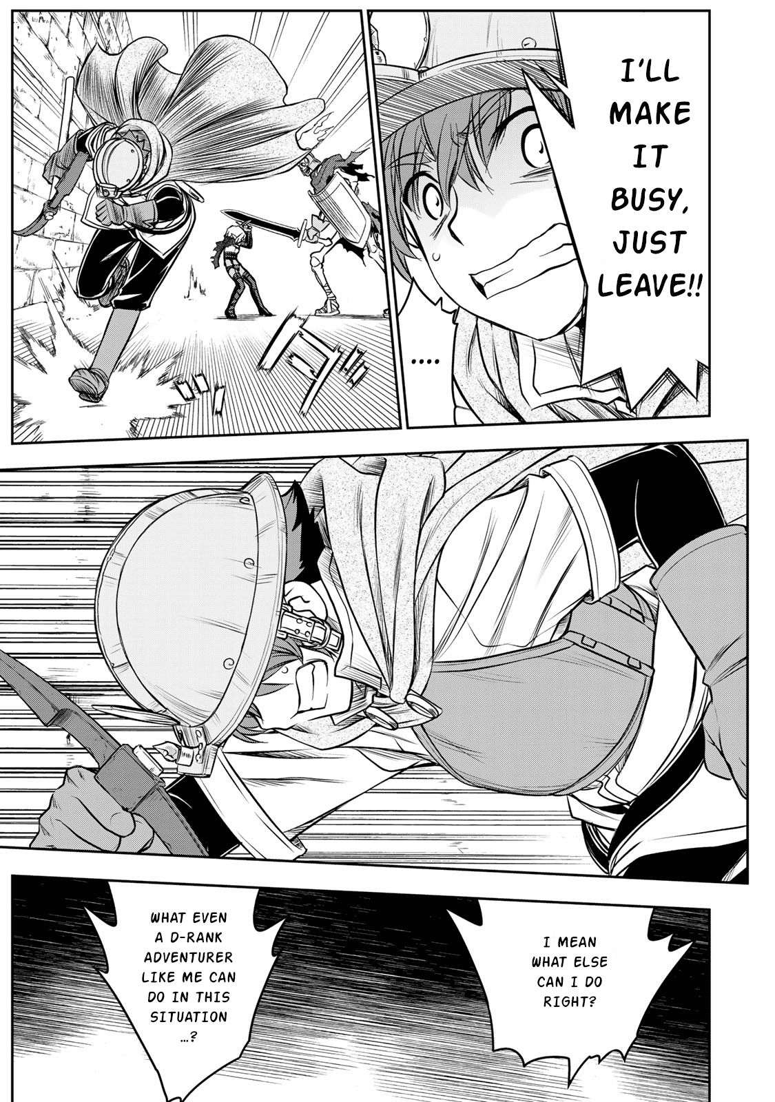 The Useless Skill [Auto Mode] Has Been Awakened ~Huh, Guild's Scout, Didn't You Say I Wasn't Needed Anymore?~ Chapter 4 page 21 - Chapter 4: Big Panic at The Catacombs