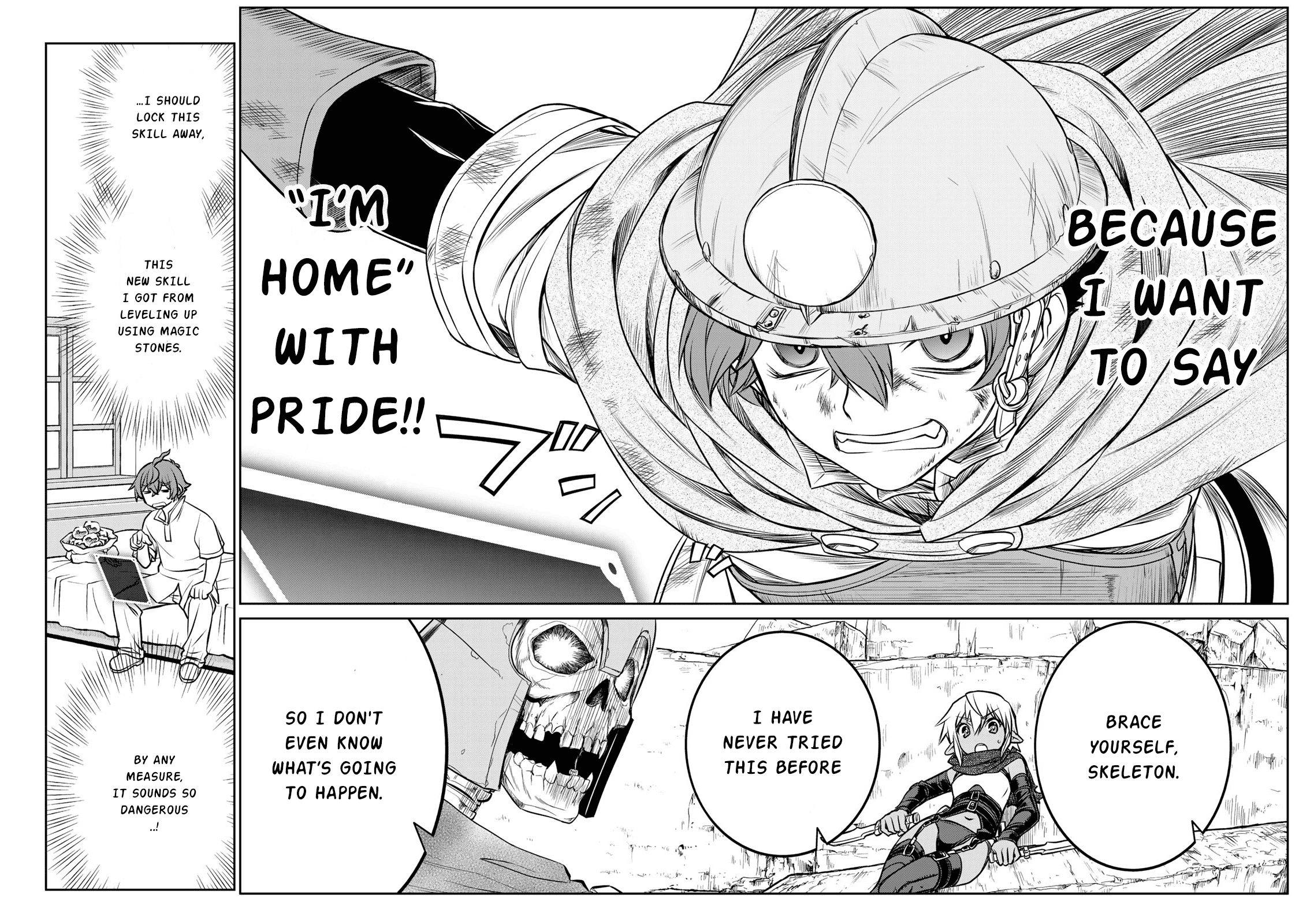 The Useless Skill [Auto Mode] Has Been Awakened ~Huh, Guild's Scout, Didn't You Say I Wasn't Needed Anymore?~ Chapter 4 page 27 - Chapter 4: Big Panic at The Catacombs