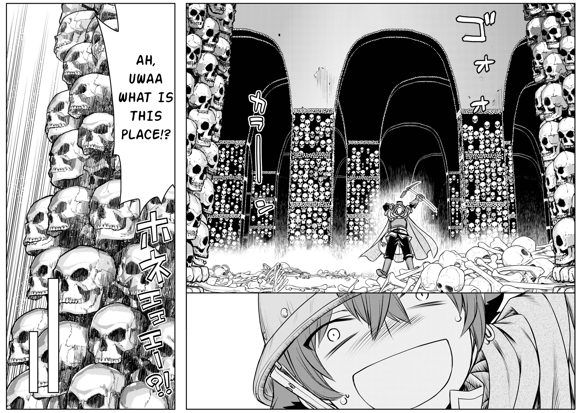 The Useless Skill [Auto Mode] Has Been Awakened ~Huh, Guild's Scout, Didn't You Say I Wasn't Needed Anymore?~ Chapter 4 page 4 - Chapter 4: Big Panic at The Catacombs