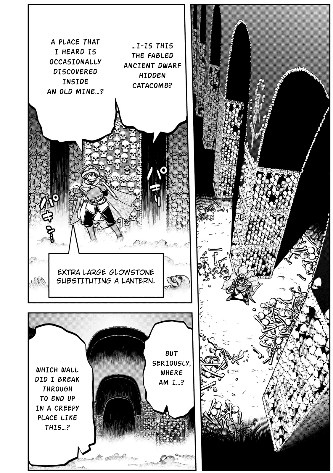 The Useless Skill [Auto Mode] Has Been Awakened ~Huh, Guild's Scout, Didn't You Say I Wasn't Needed Anymore?~ Chapter 4 page 5 - Chapter 4: Big Panic at The Catacombs