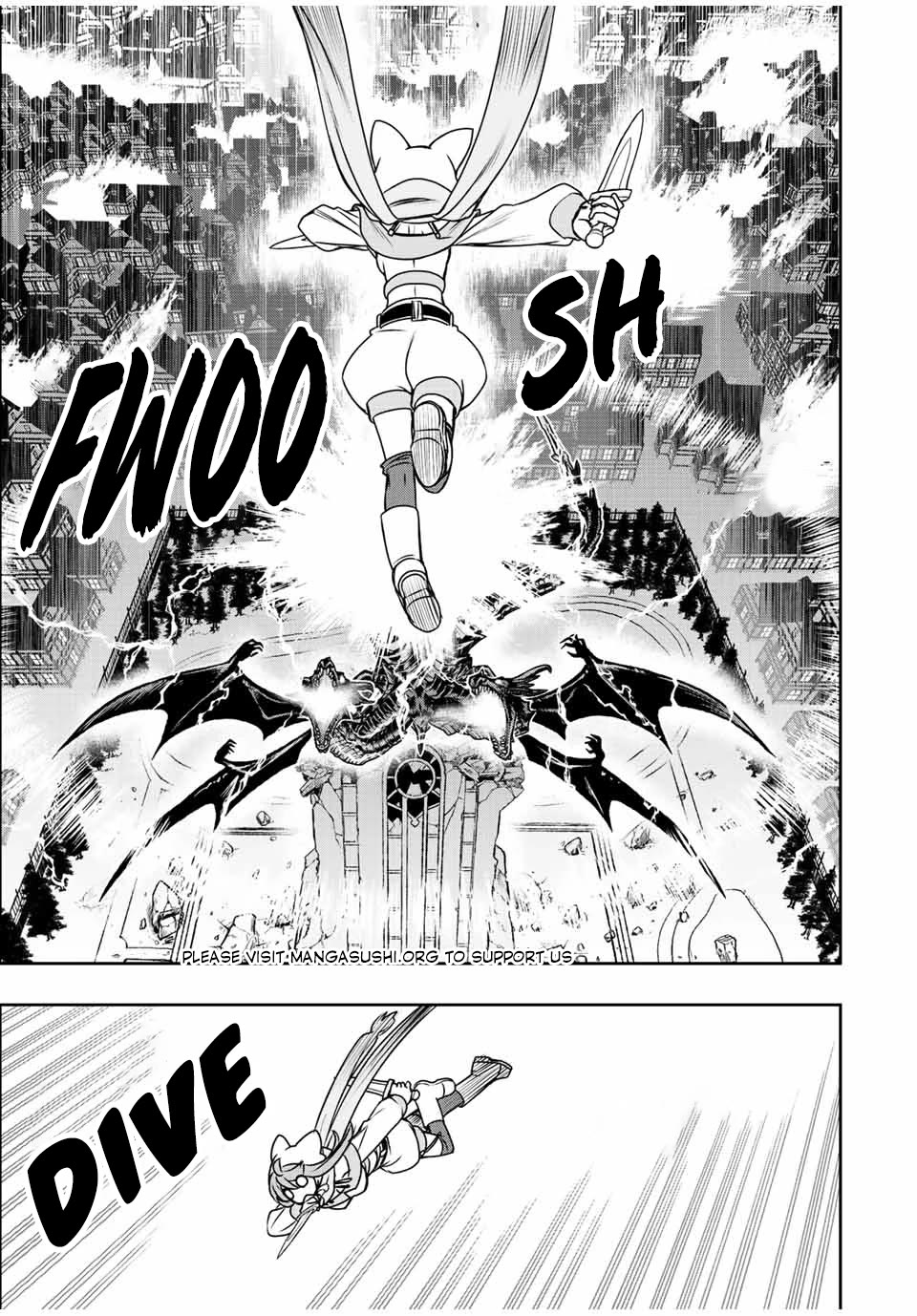 The Useless Skill [Auto Mode] Has Been Awakened ~Huh, Guild's Scout, Didn't You Say I Wasn't Needed Anymore?~ Chapter 45 page 6 - Chapter 45: Calamity Flame