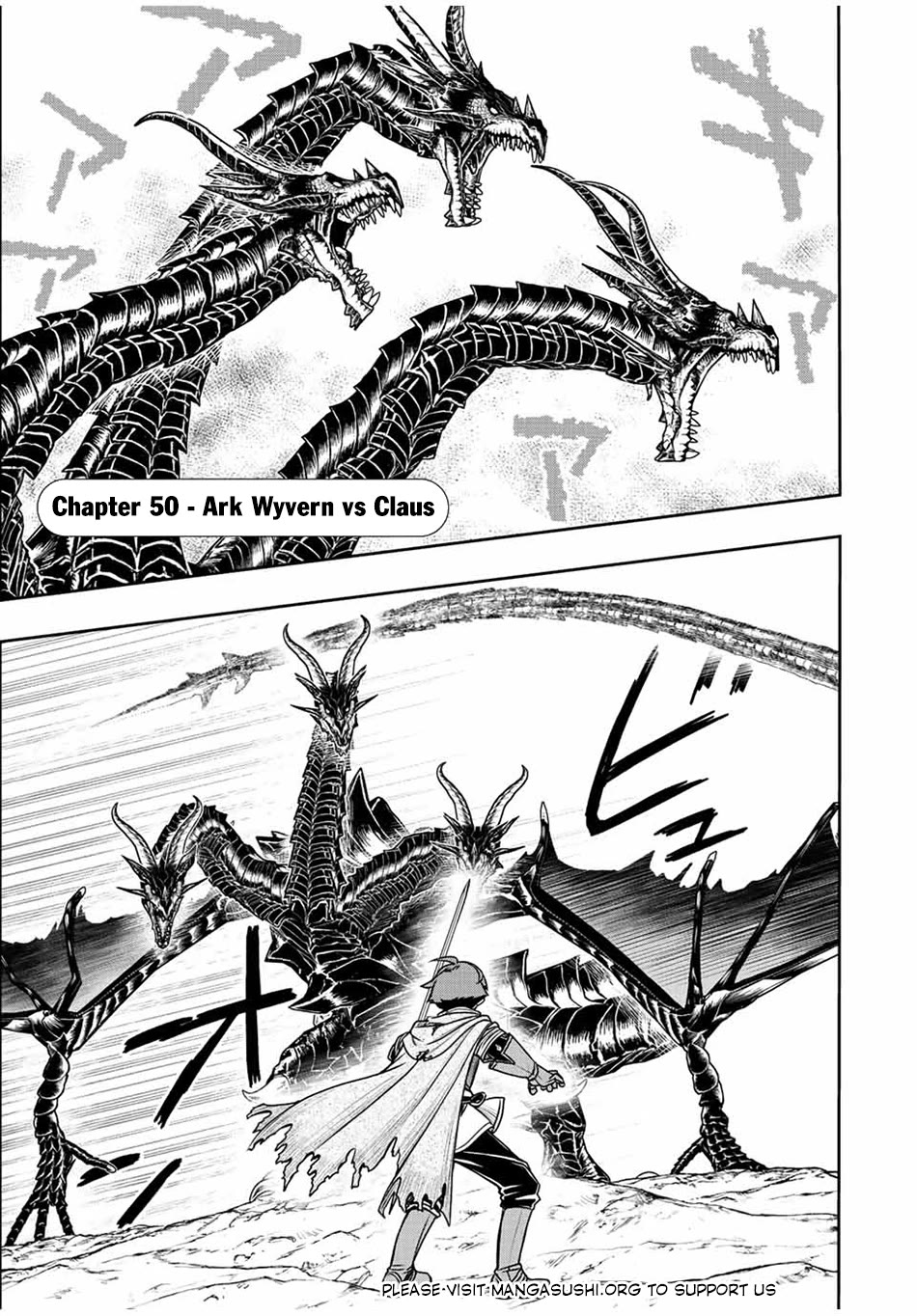 The Useless Skill [Auto Mode] Has Been Awakened ~Huh, Guild's Scout, Didn't You Say I Wasn't Needed Anymore?~ Chapter 50 page 2 - Chapter 50: Ark Wyvern vs Claus